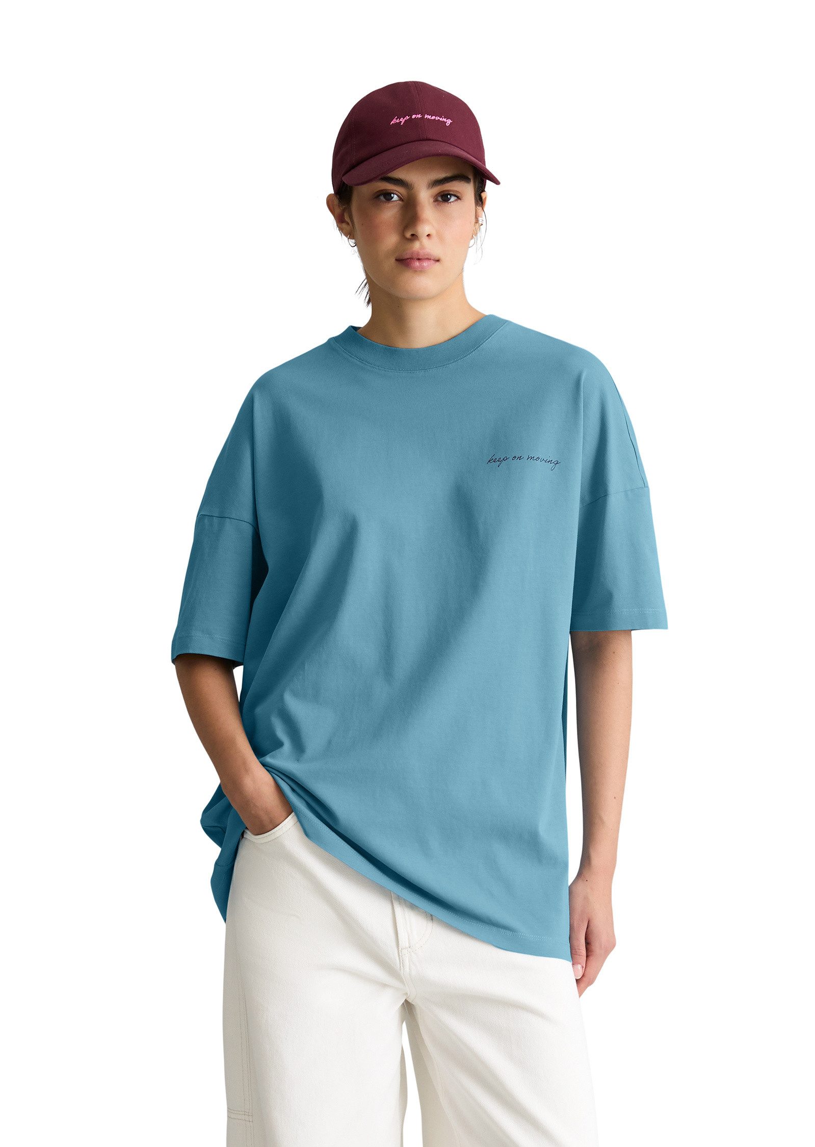 Marc O'Polo DENIM T-Shirt aus Heavy Jersey