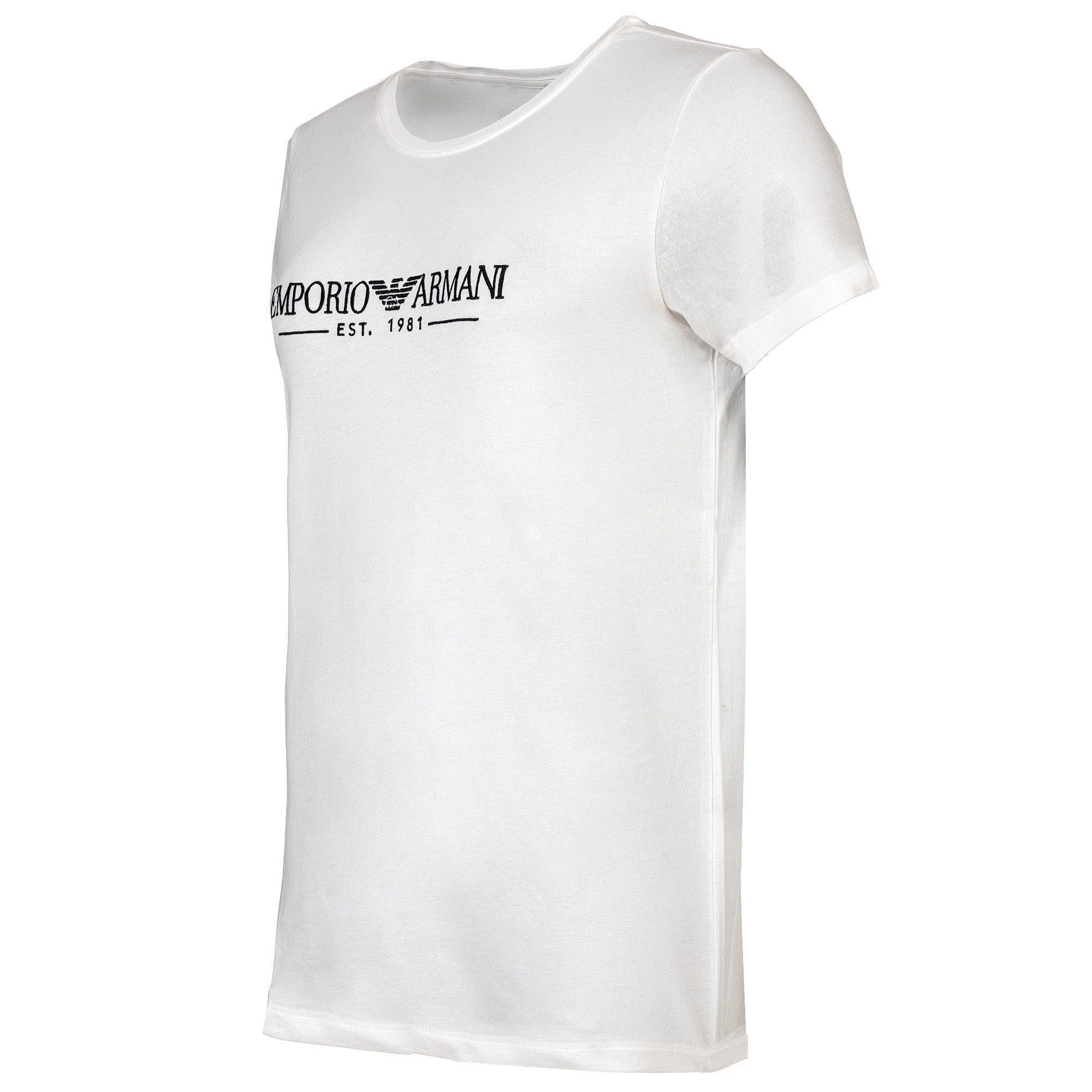 Emporio Armani T-Shirt Damen T-Shirt 1er Pack Baumwolle EVERYDAY COTTON (Pa günstig online kaufen