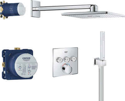 Grohe Duschsystem Smart Control, 1 Strahlart(en), Packung, mit langlebieger und scheinender Oberfläche