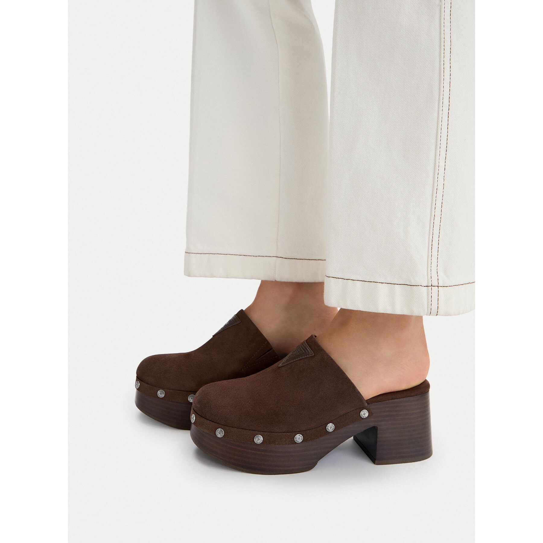 GUESS JEANS Guess Jeans Damen-Flip-Flops in Braun Badepantolette