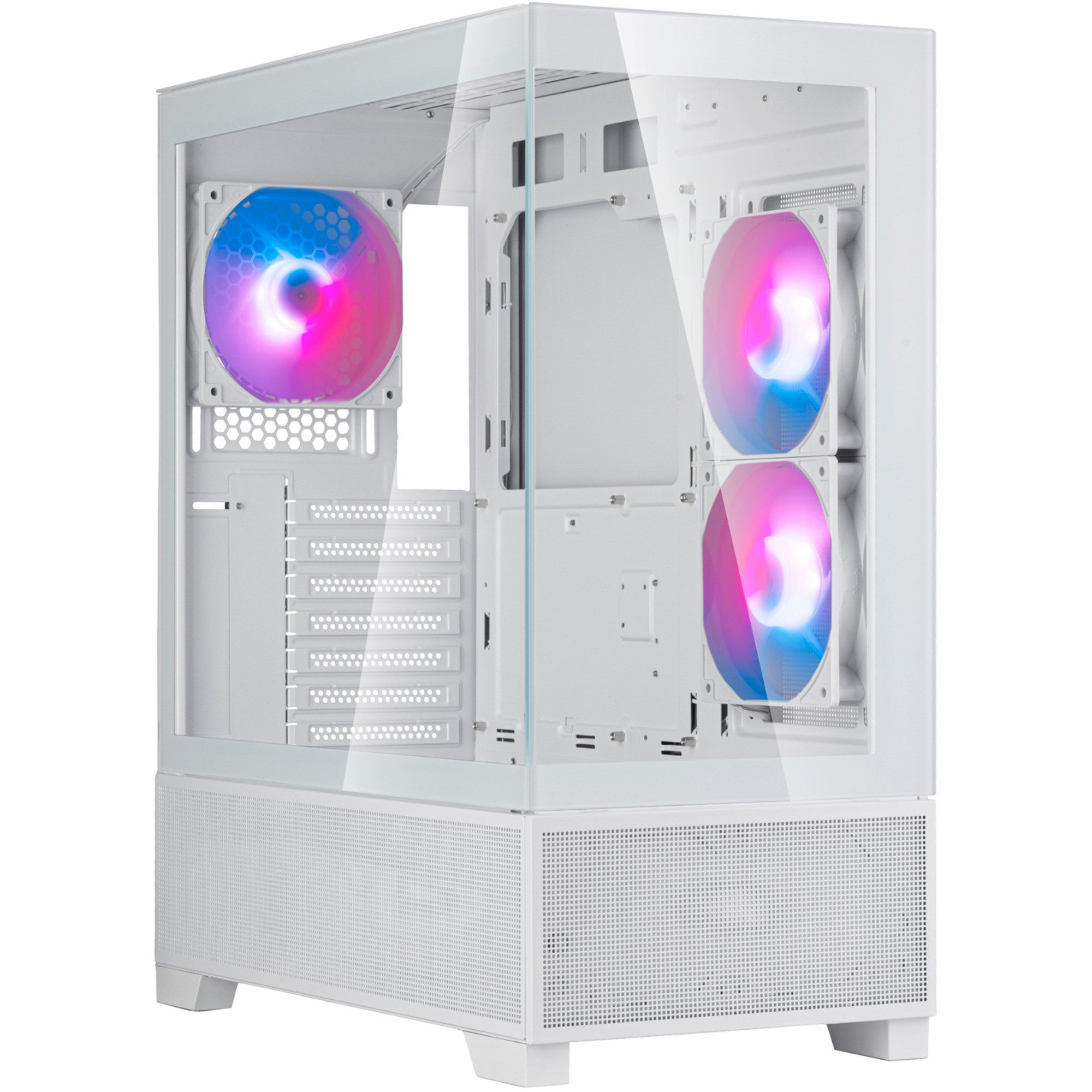 Silverstone PC-Gehäuse SilverStone Lucid 05, Tower-Gehäuse, (270°