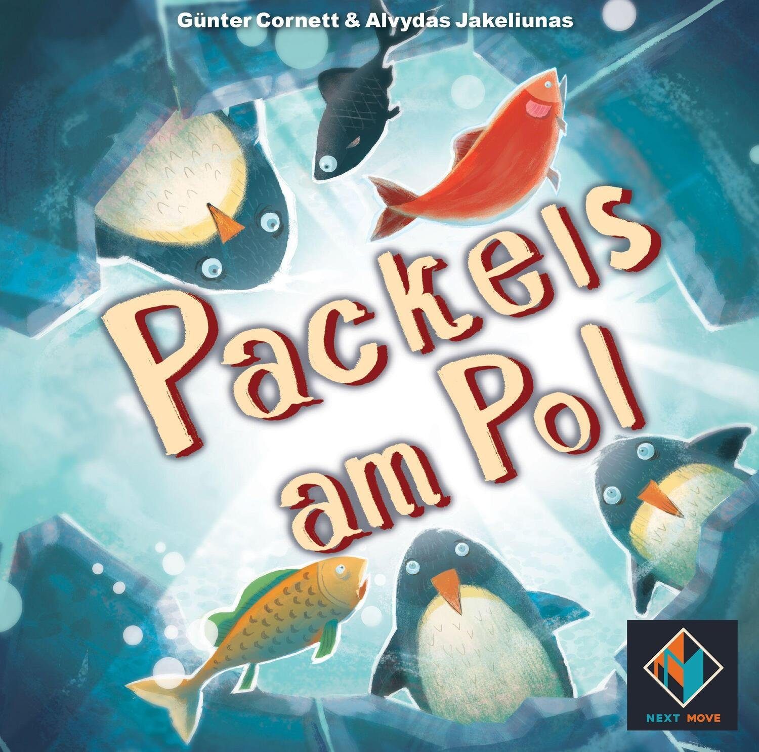 Next Move Games Asmodee Spiel, Packeis am Pol