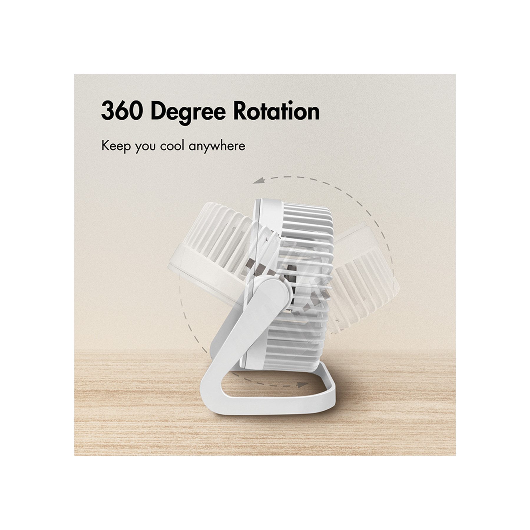 LogiLink Standventilator LOGILINK USB-Ventilator UA0403
