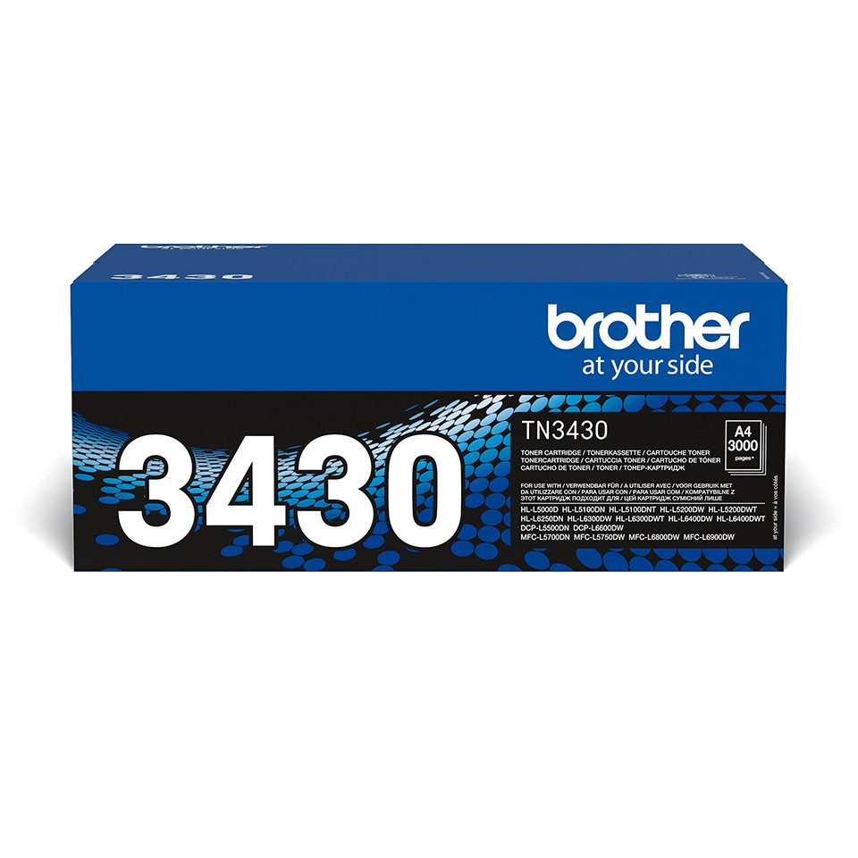 Brother Toner TN-3430 Schwarz (ca. 3000 Seiten) Tintenpatrone