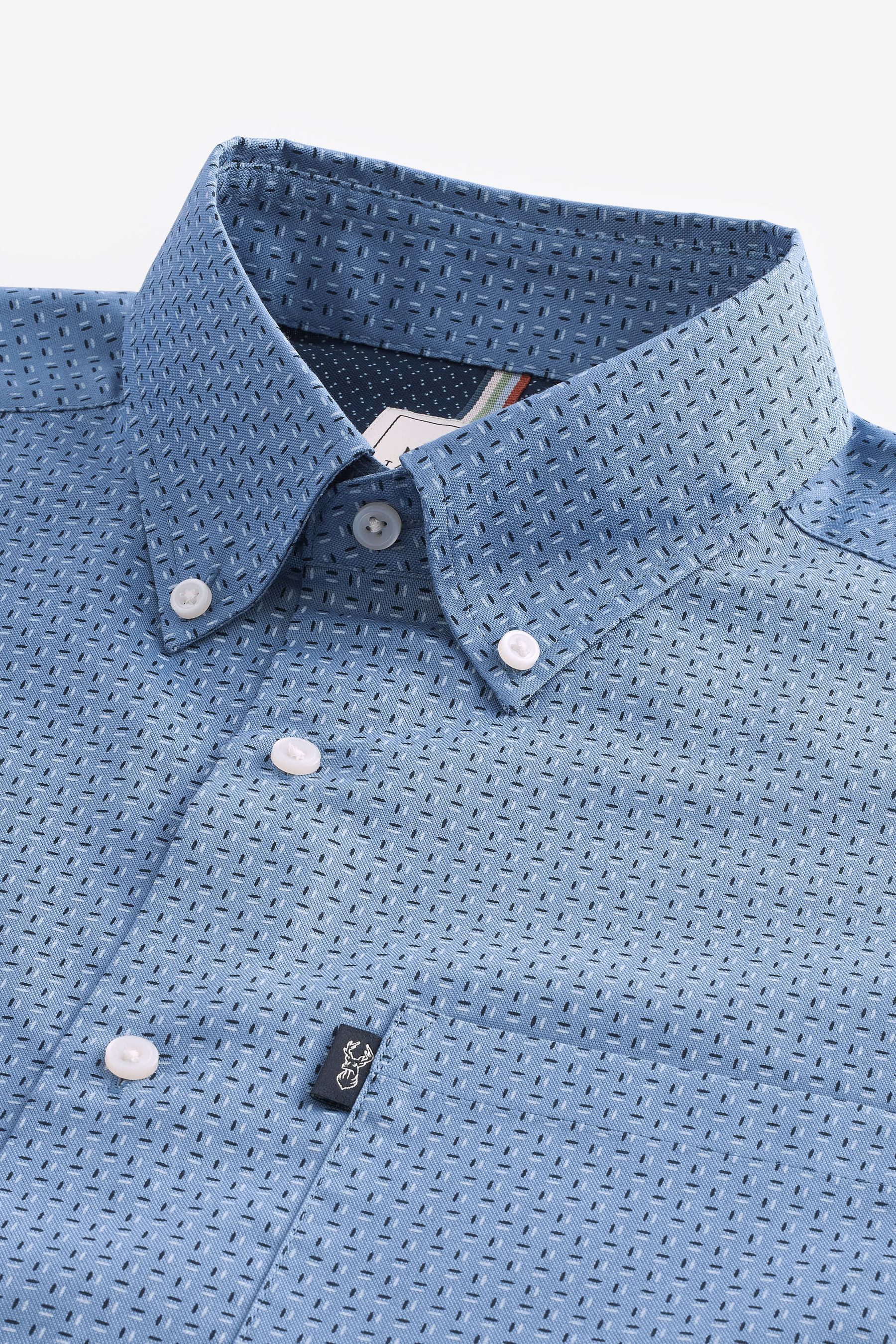 Next Langarmhemd Pflegeleichtes Button-Down-Oxford-Hemd (1-tlg) günstig online kaufen