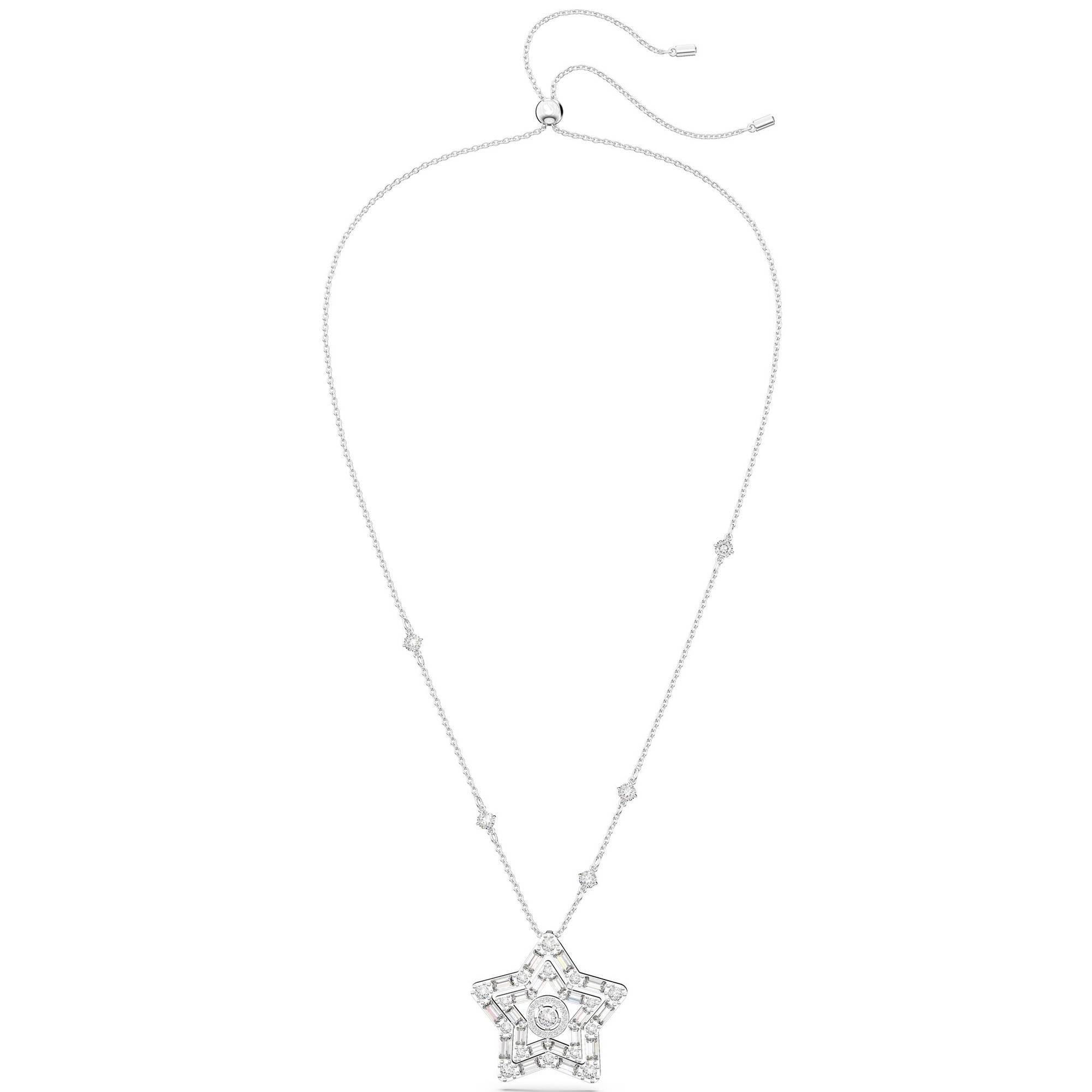 Swarovski Kette mit Anhänger Stella sil...