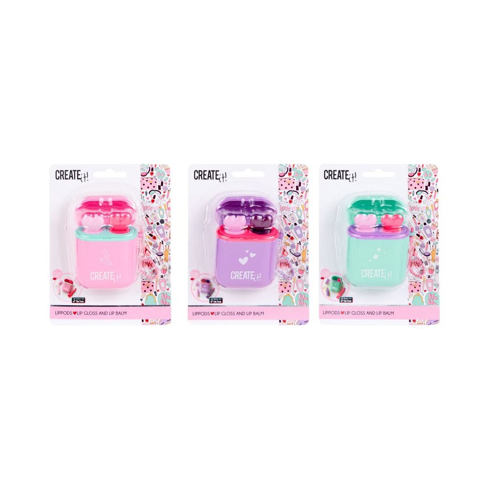 Schminkkopf Create it! - Lipgloss und Lippenbalsam - 1 Set