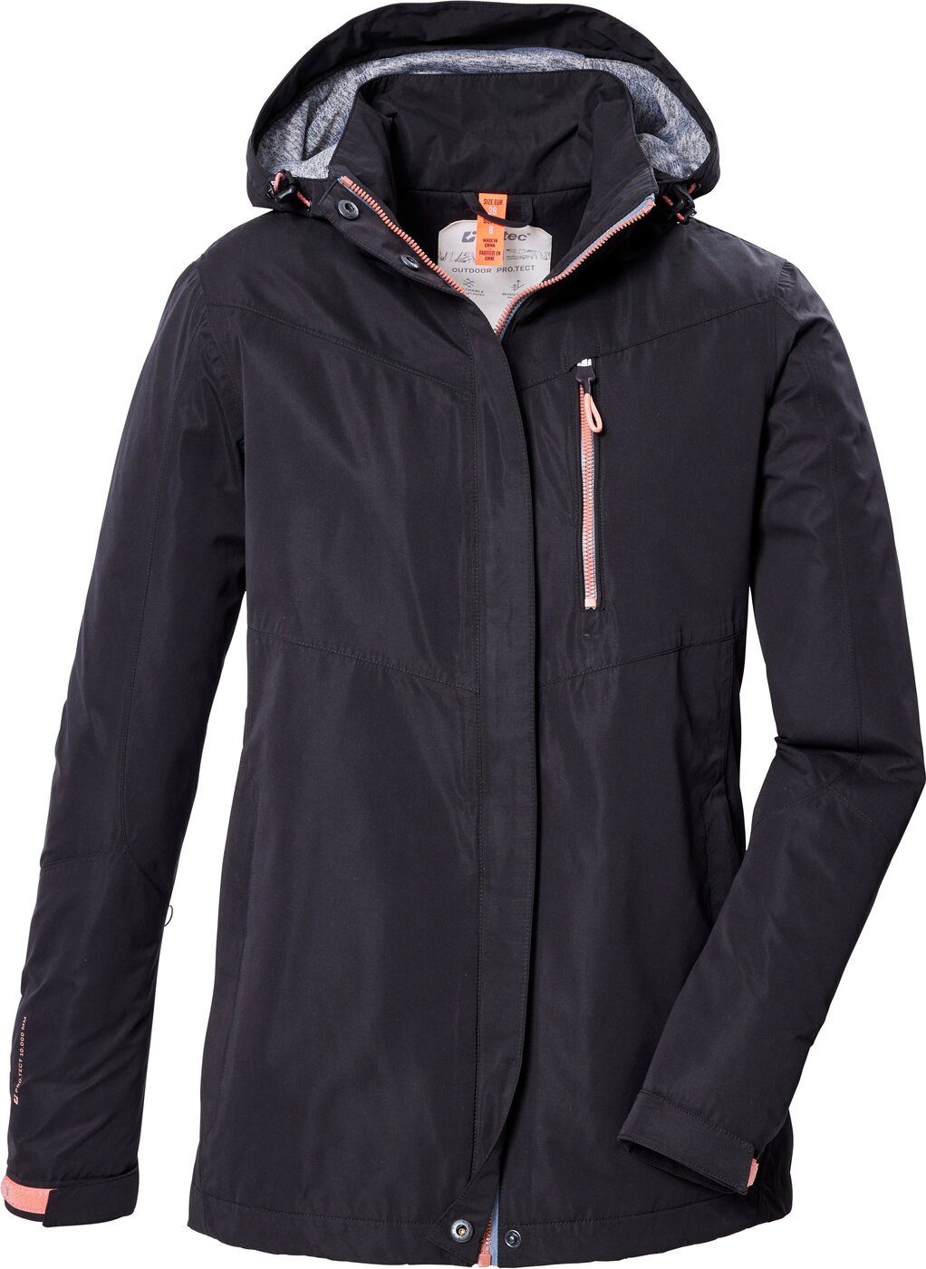Killtec Damen Kos 53 Funktionsjacke - Outdoorjacke Mit Kapuze