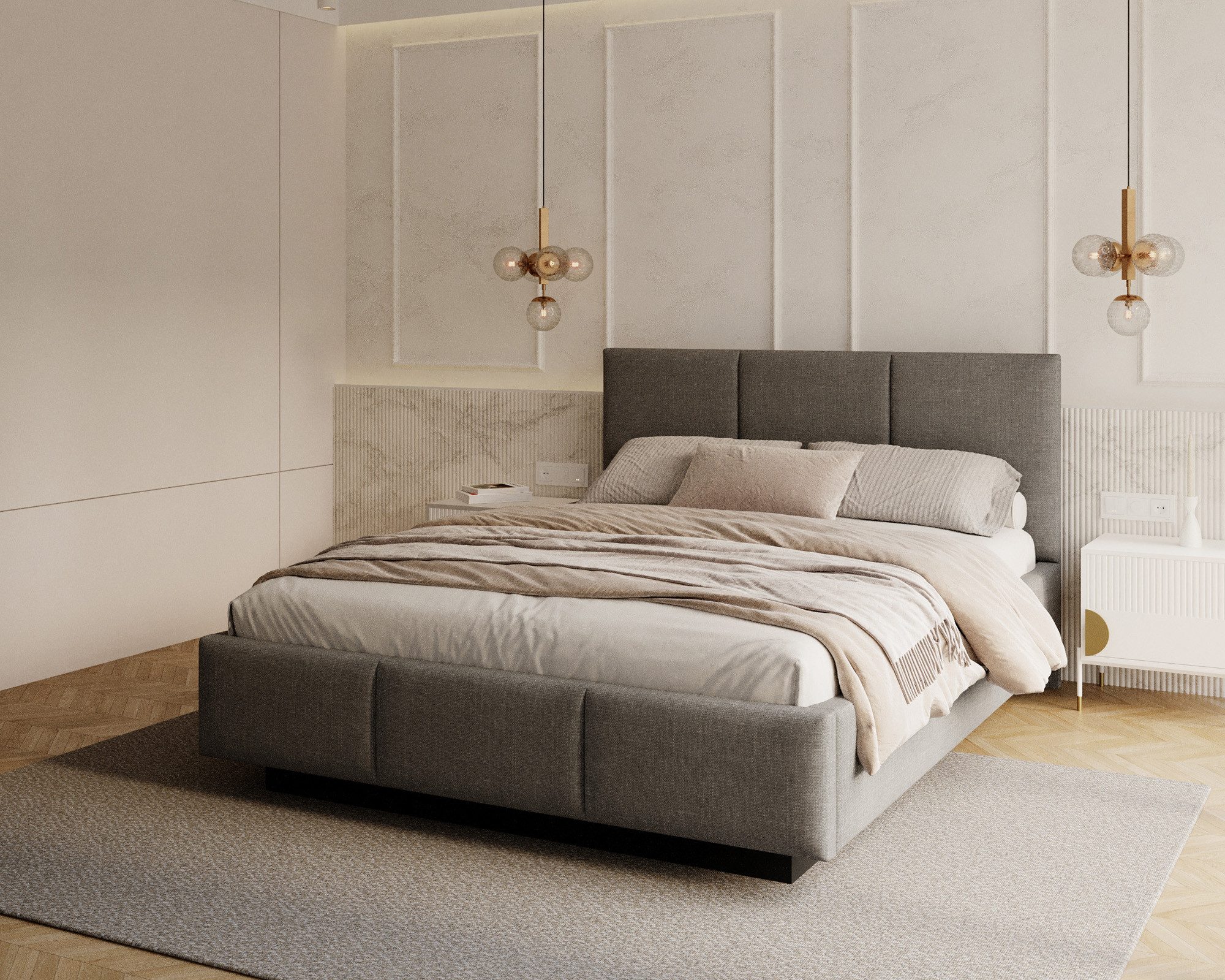 thematys Polsterbett Stauraumbett mit Bettkasten 90x200, 120x200, 140x200, günstig online kaufen