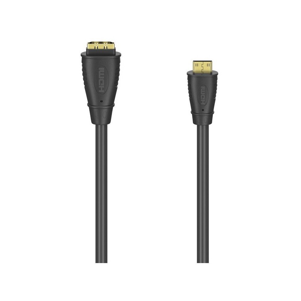Hama Hama HDMI-Kabeladapter Typ C auf Typ A Kupplung Video-Adapter Typ-C auf Typ-A zu Typ-C auf Typ-A Kupplung