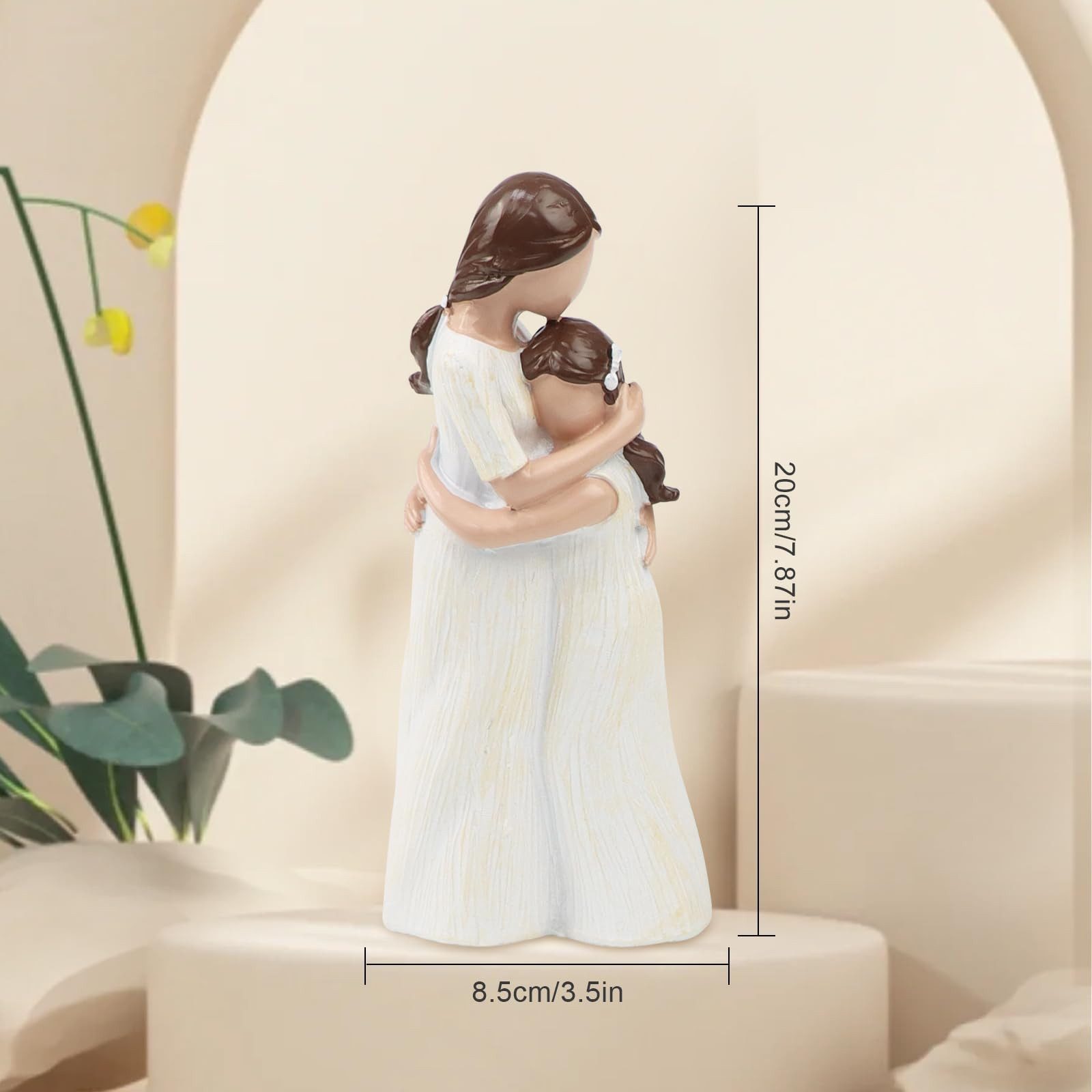 Kaket Skulptur Mama und Tochter Figuren, Geschenke für Mütter, Muttertagsge günstig online kaufen