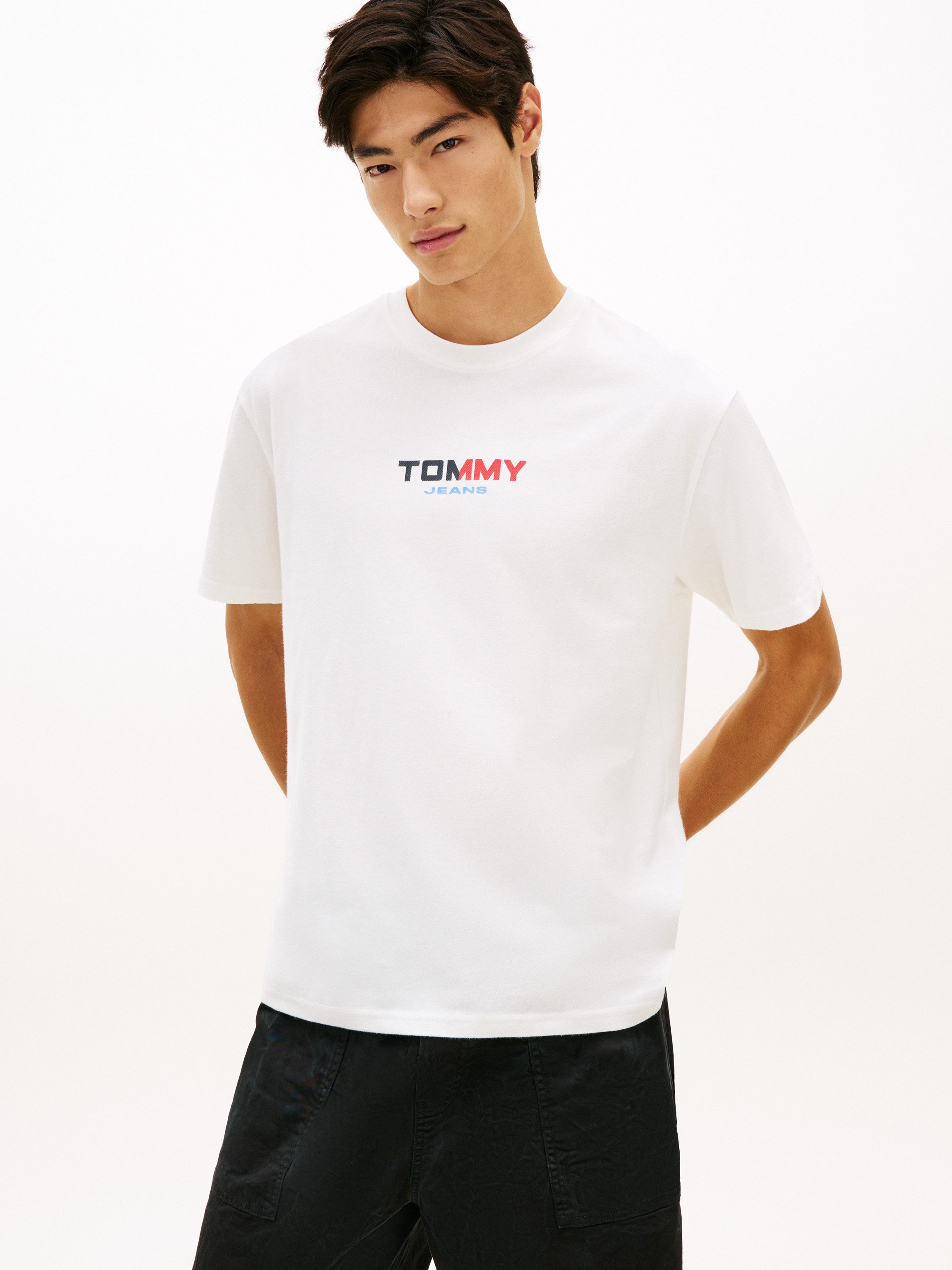Tommy Jeans T-Shirt RELAXED LA BACKPRINT Relaxed fit mit Print