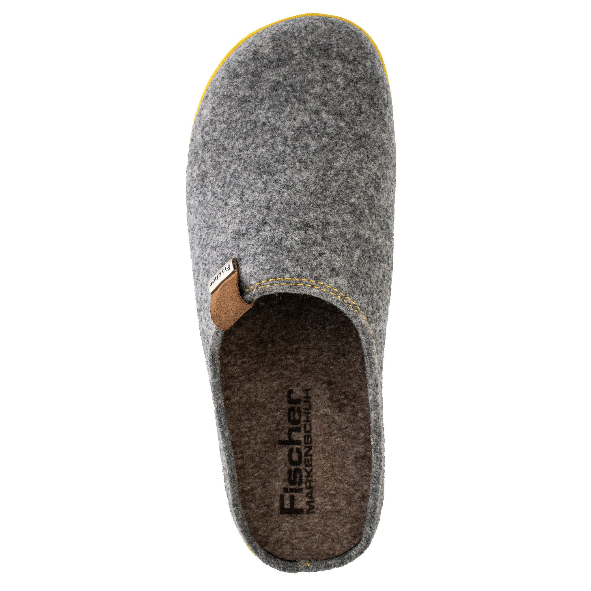 Fischer-Markenschuh Pantoffeln Helge Hausschuh mit leichter Laufsohle – Bild 5 von 5