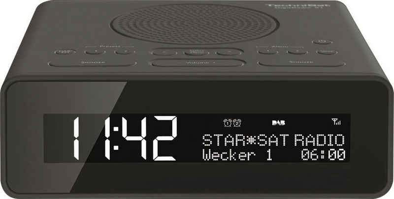 TechniSat Radiowecker DIGITRADIO 51 - Часыradio mit DAB+, Snooze-Funktion, dimmbares Display, Sleeptimer
