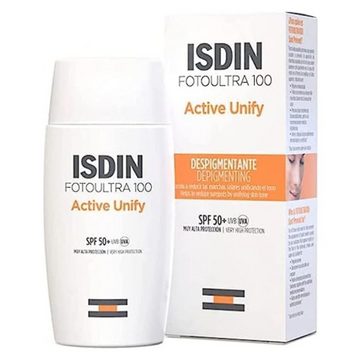 Isdin Sonnenschutzcreme Isdin Fotoultra Active Unify, Packung, 1-tlg., 50ml, Vorherige Verpackung; SPF 50+