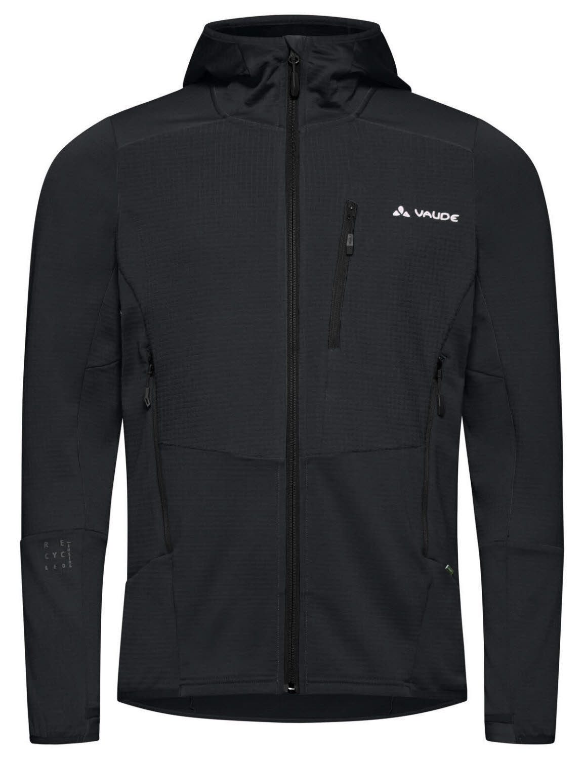 VAUDE Fleecejacke HE Monviso Hooded Grid Fleece Jacke