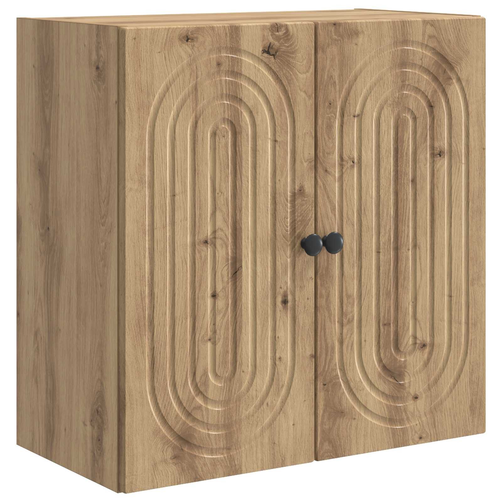 vidaXL Hängeschrank 59 x 31 x 60 cm Hängeschrank Wandschrank Artisan-Eiche 59x31x60 cm Hol