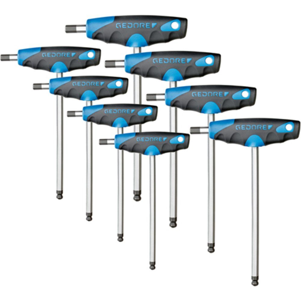 Schraubendreher Gedore DT 2142-008 Winkelschraubendreher-Set 2.5 mm, 3 mm, 4 mm, 5 mm