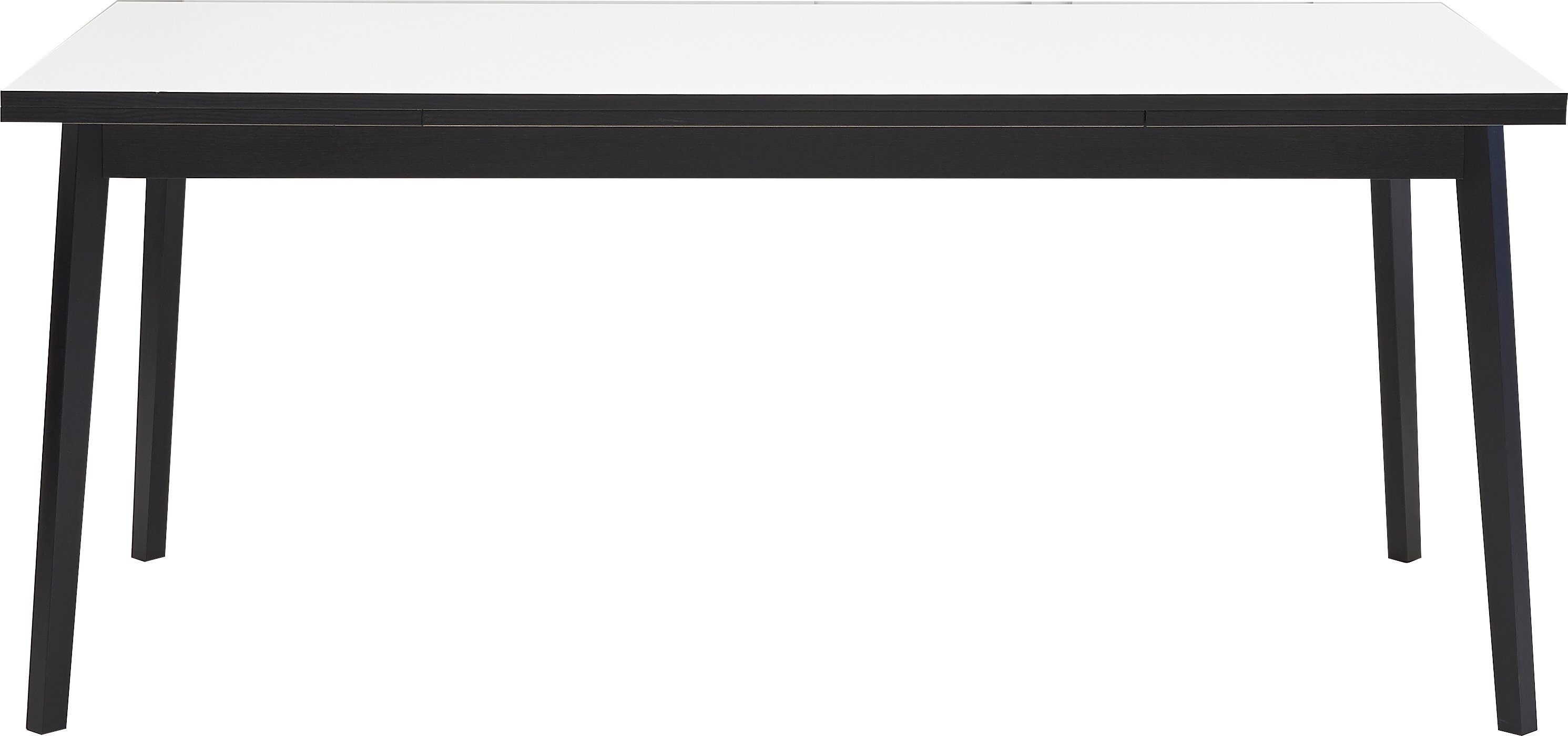 Hammel Furniture Esstisch Basic Single, innenliegende Einlegeplatten, schnell ausziehbar, 180(280)x80 cm, Melamin / Massivholz, stabiler dänische Design Tisch