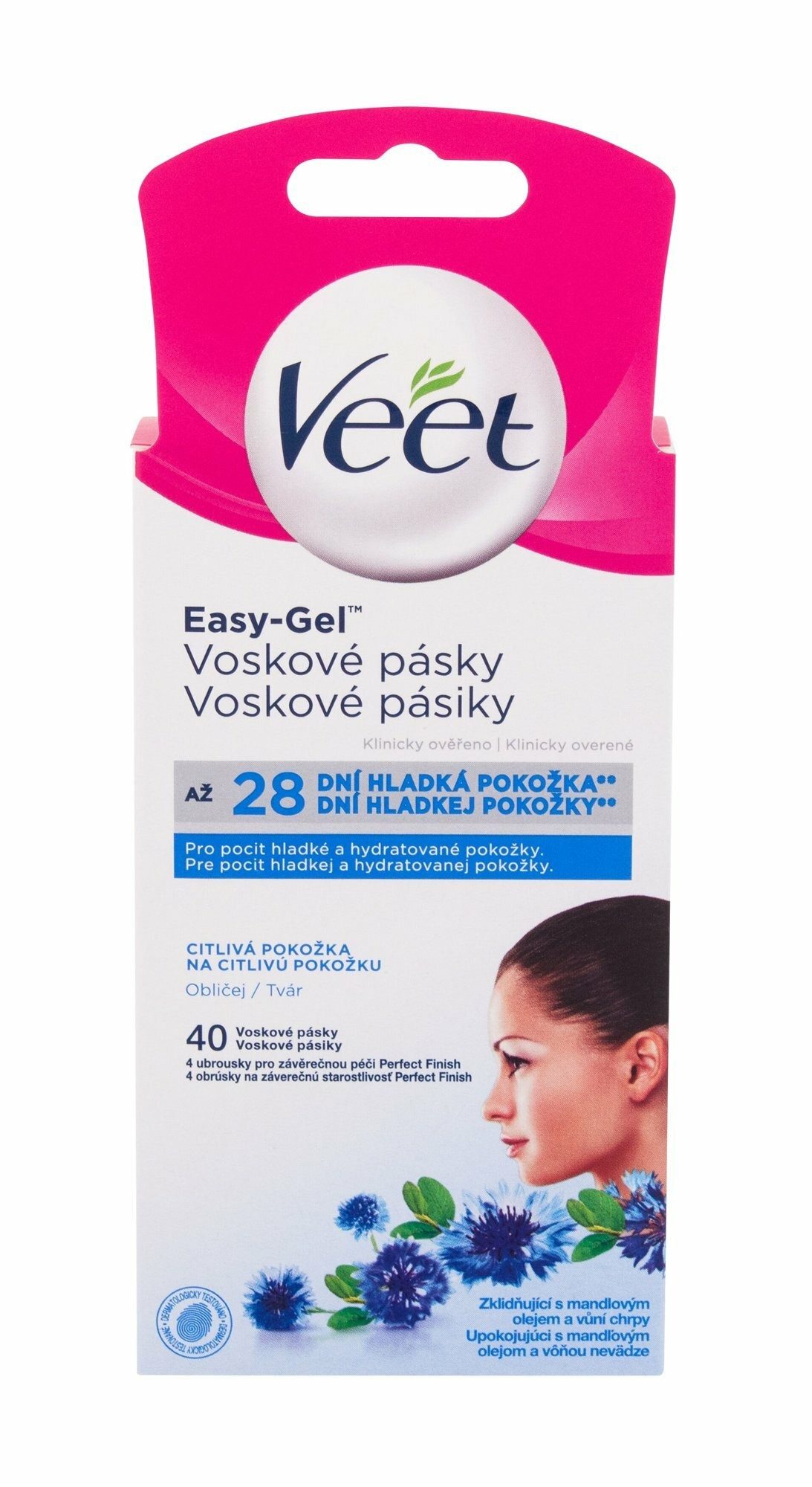 Veet Kaltwachsstreifen Veet Veet Professional Wax Strips Face 40ml