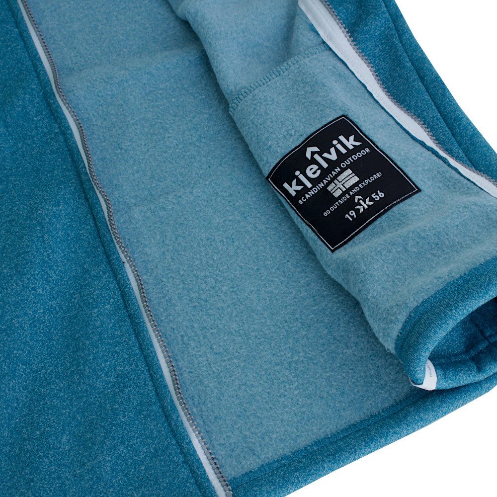 Kjelvik Strickfleecejacke Milou Fleecejacke Sweatjacke atmungsaktiv, warm und schnelltrocknend