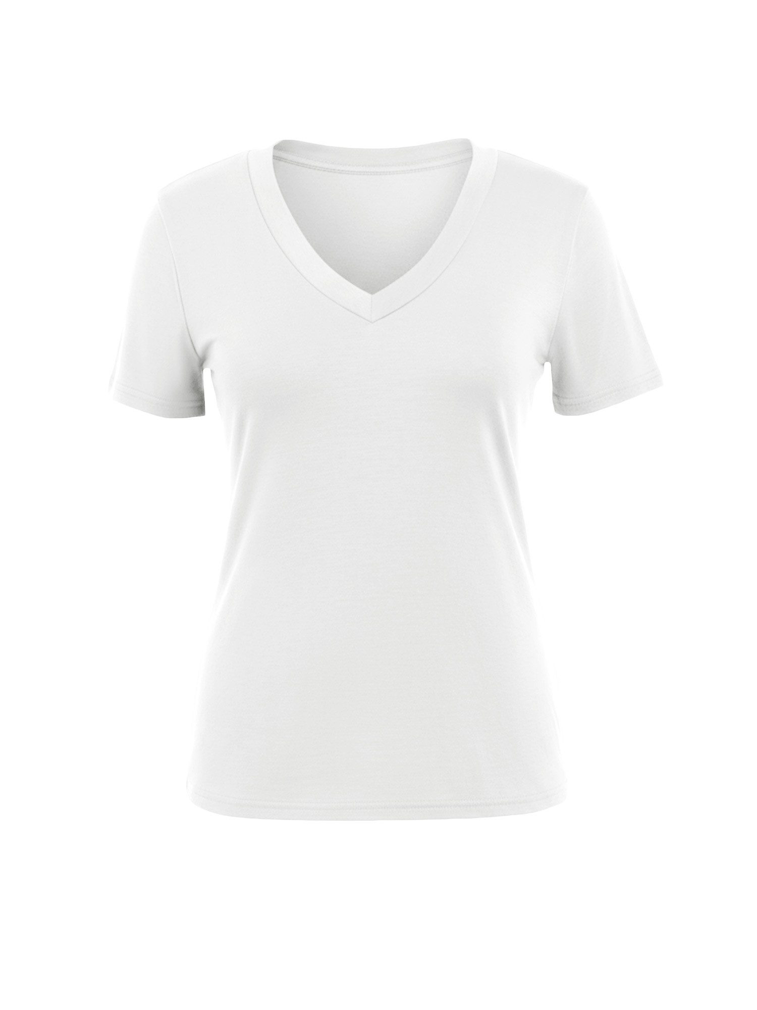 Imily Bela T-Shirt Damen Sexy Kurzarmtops (Packung, 1-tlg., 1per-Pack) einfarbig – Bild 2 von 5