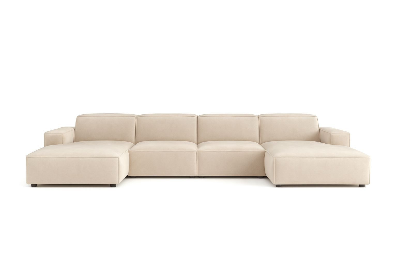 Kaiser Möbel Ecksofa Cursal U-Form – großes modulares Sofa aus hochwertigem günstig online kaufen