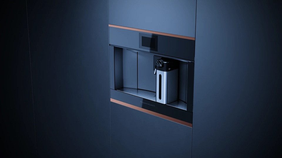 Küppersbusch Einbau-Kaffeevollautomat, Entkalkungsprogramm, 16 Programme, Standby-Modus