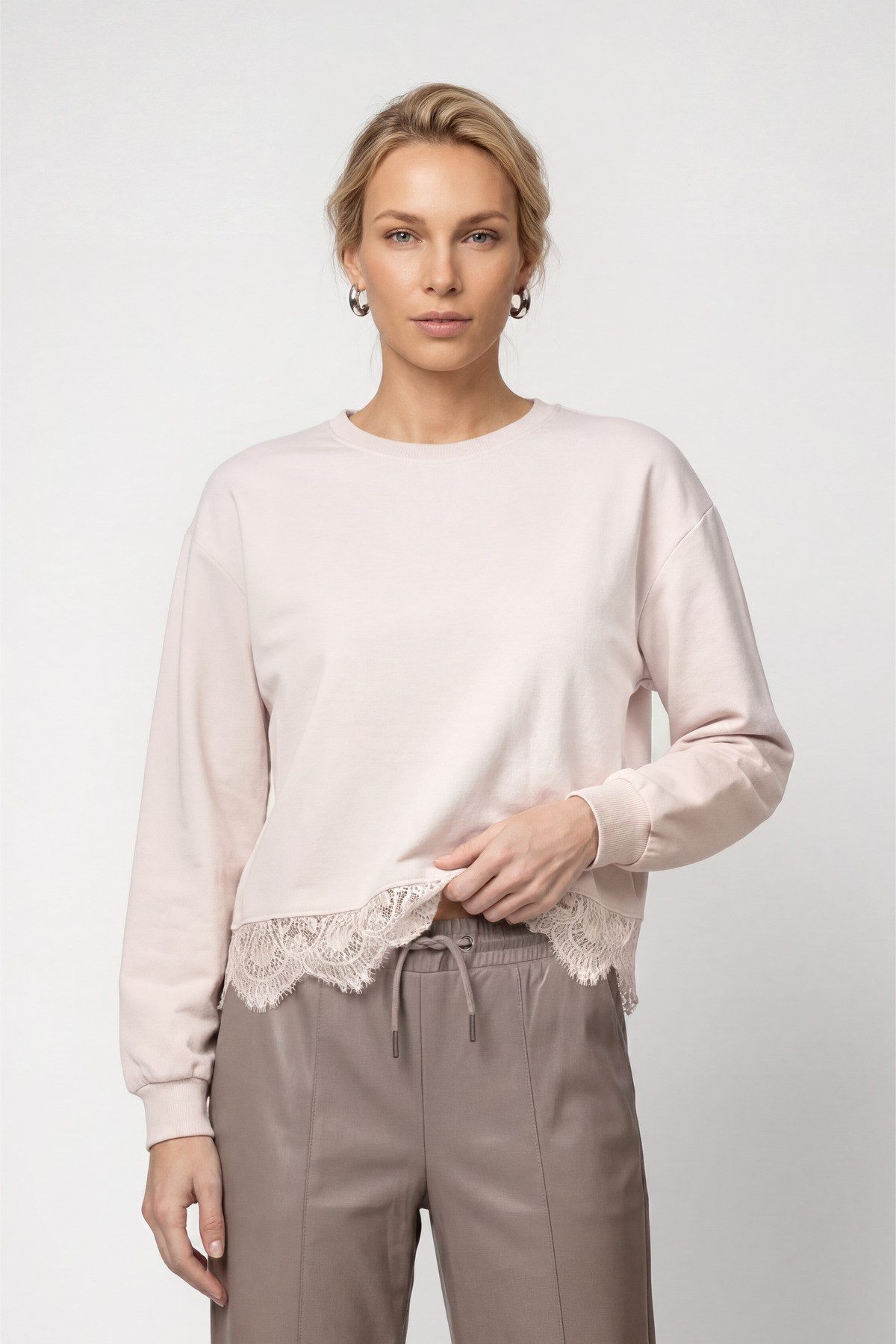 Monari Kurzarmpullover
