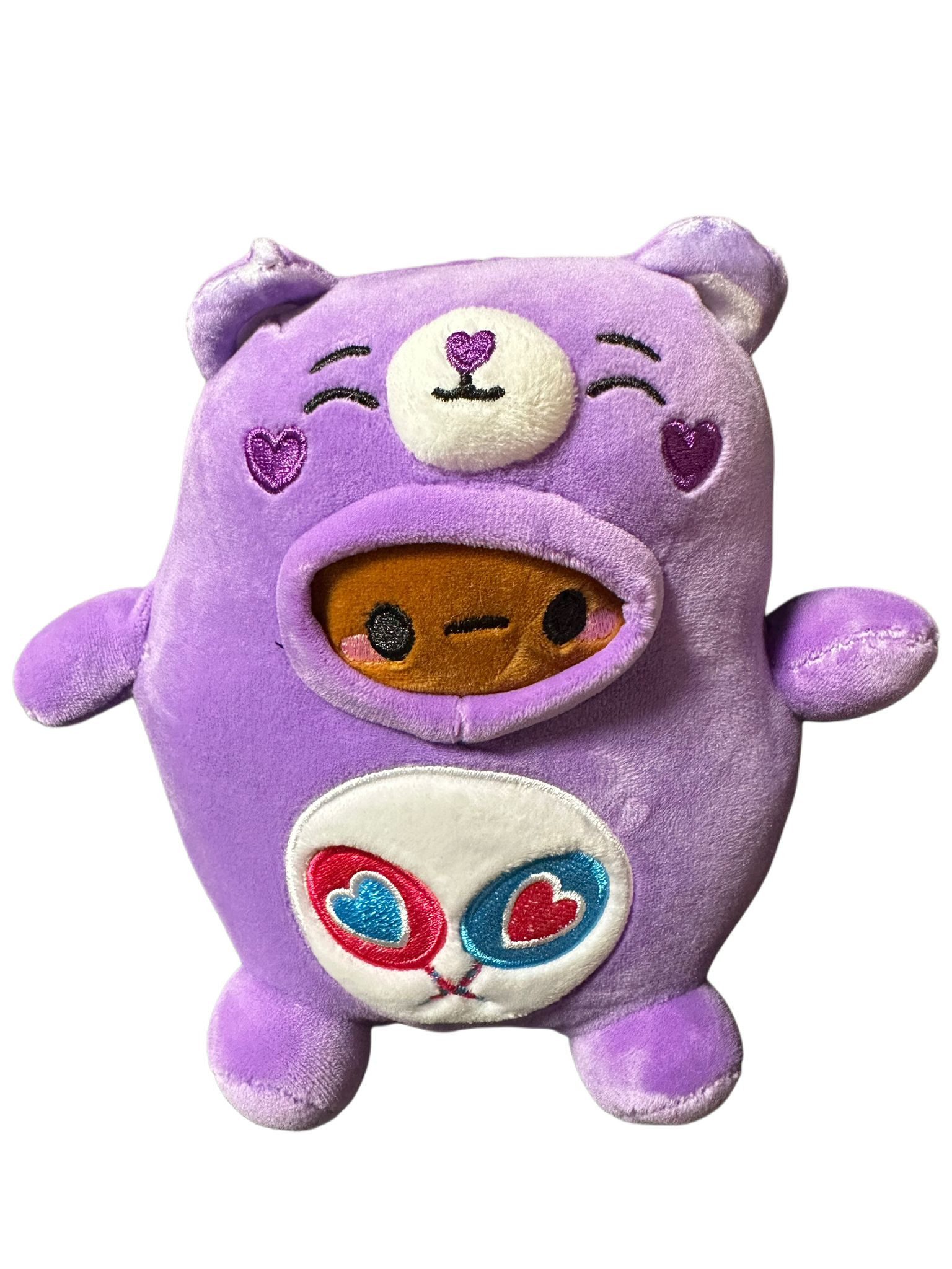 Kawaii Kuscheltier Kawaii Glücksbärchi Kuscheltier Figur Plüsch 17 Plüsch Teile gern lila (1-St), Glücksbärchi Plüschtier Kuscheltier Figur Plüschtier
