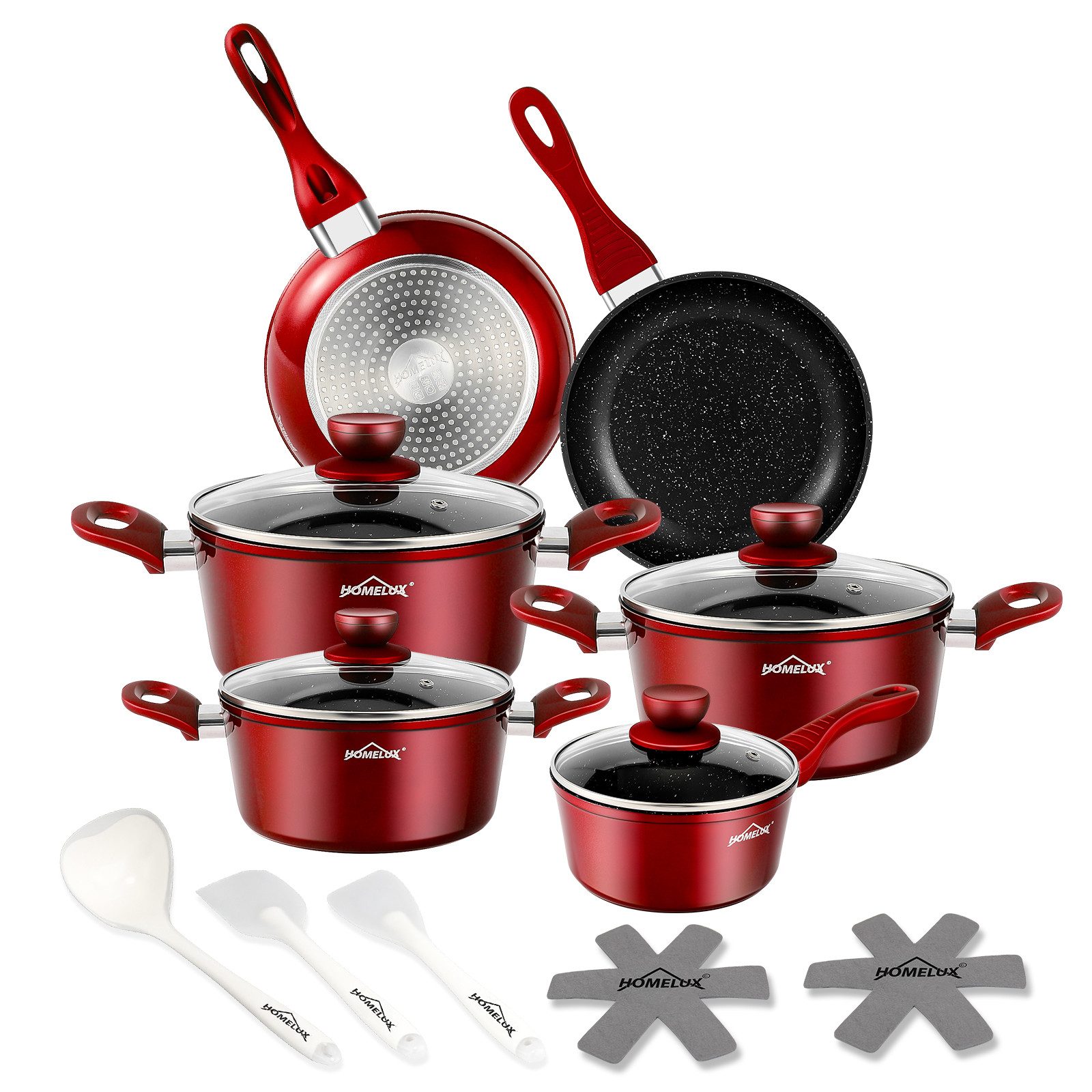 Topf-Set Induktions Töpfe Set Classic Antihaftbeschichtung Kochtopfset