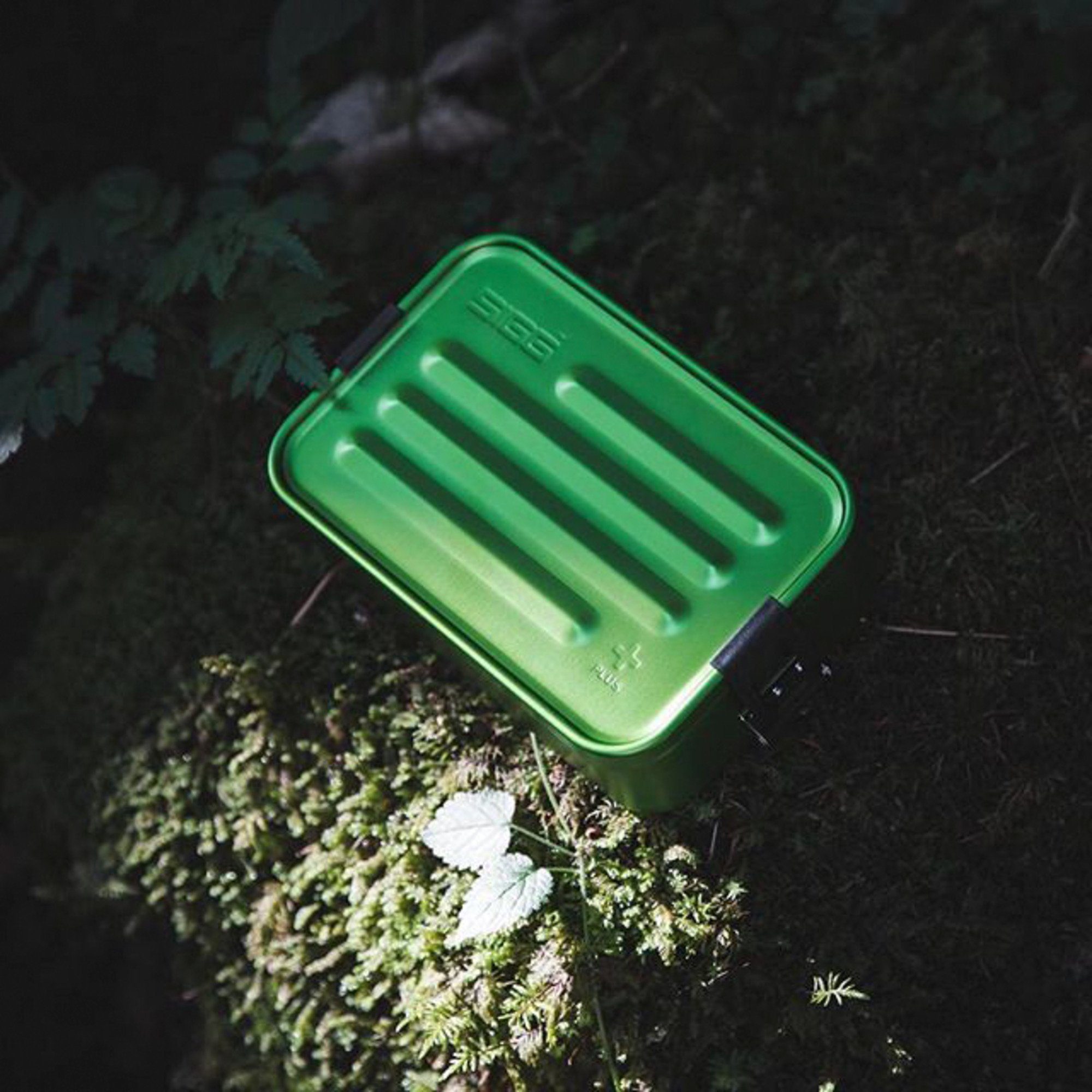 Plus SIGG Sigg Geschirr-Set Metal Box Lunch-Box S, grün