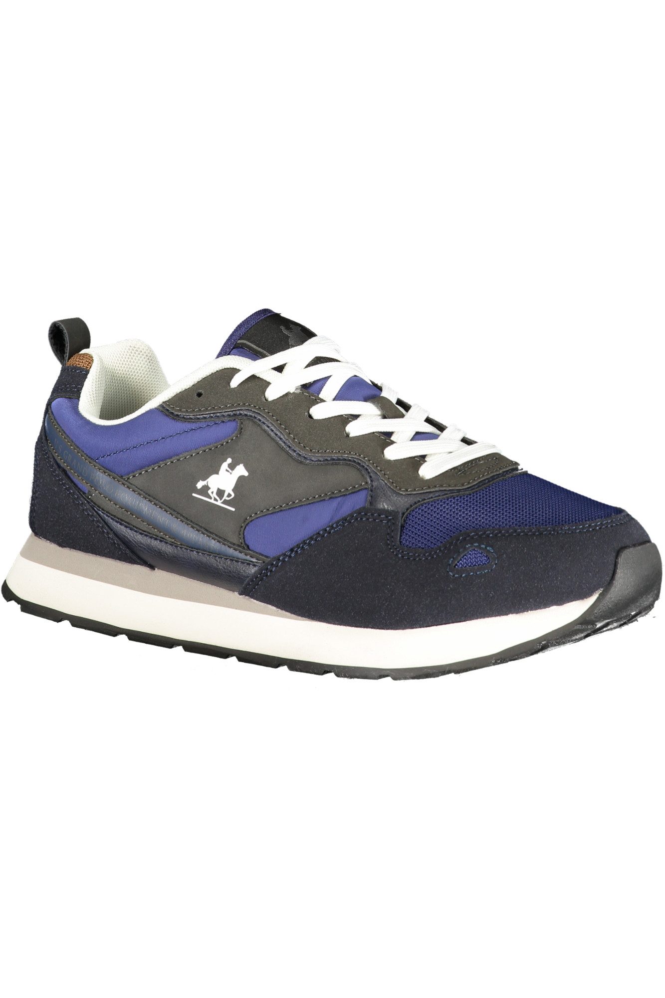 U.S. Polo Sneaker Sportliche Herrenschuhe in Blau mit Stickerei &