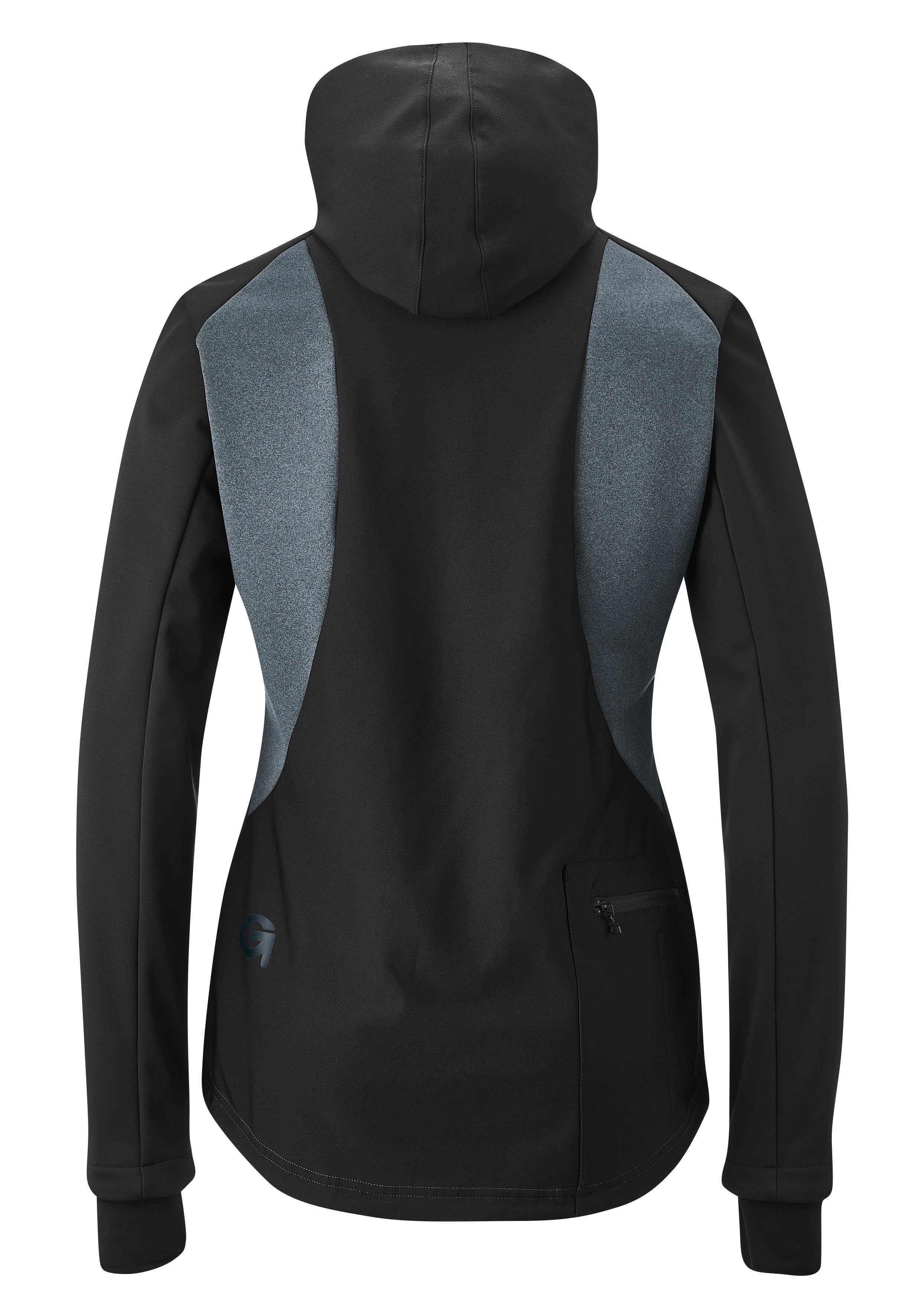 Gonso Radtrikot TARAVO Damen Softshell-Hoodie, Windjacke winddicht und atmu günstig online kaufen