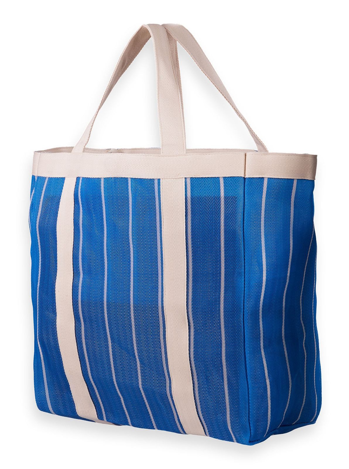 Scotch & Soda Shopper Striped Beach Bag