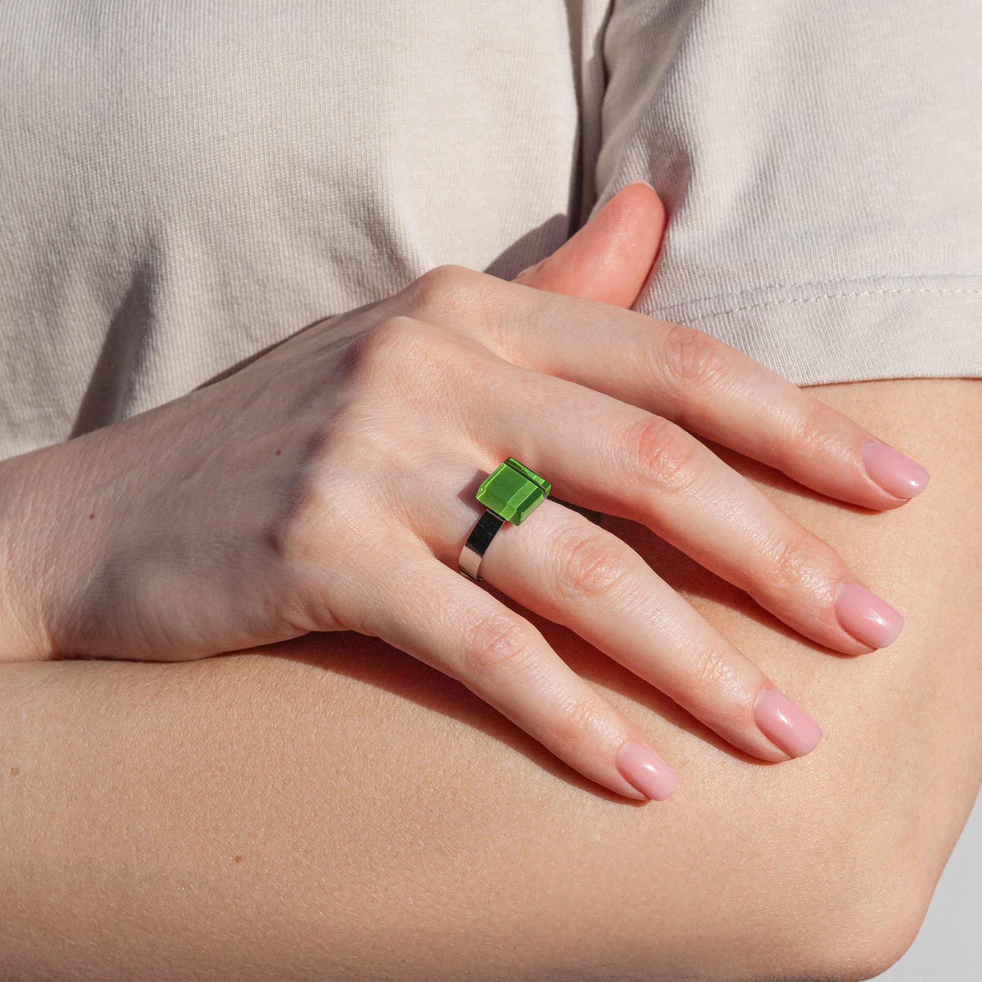 ALEXASCHA Fingerring Kleiner Ring mit Stein günstig online kaufen
