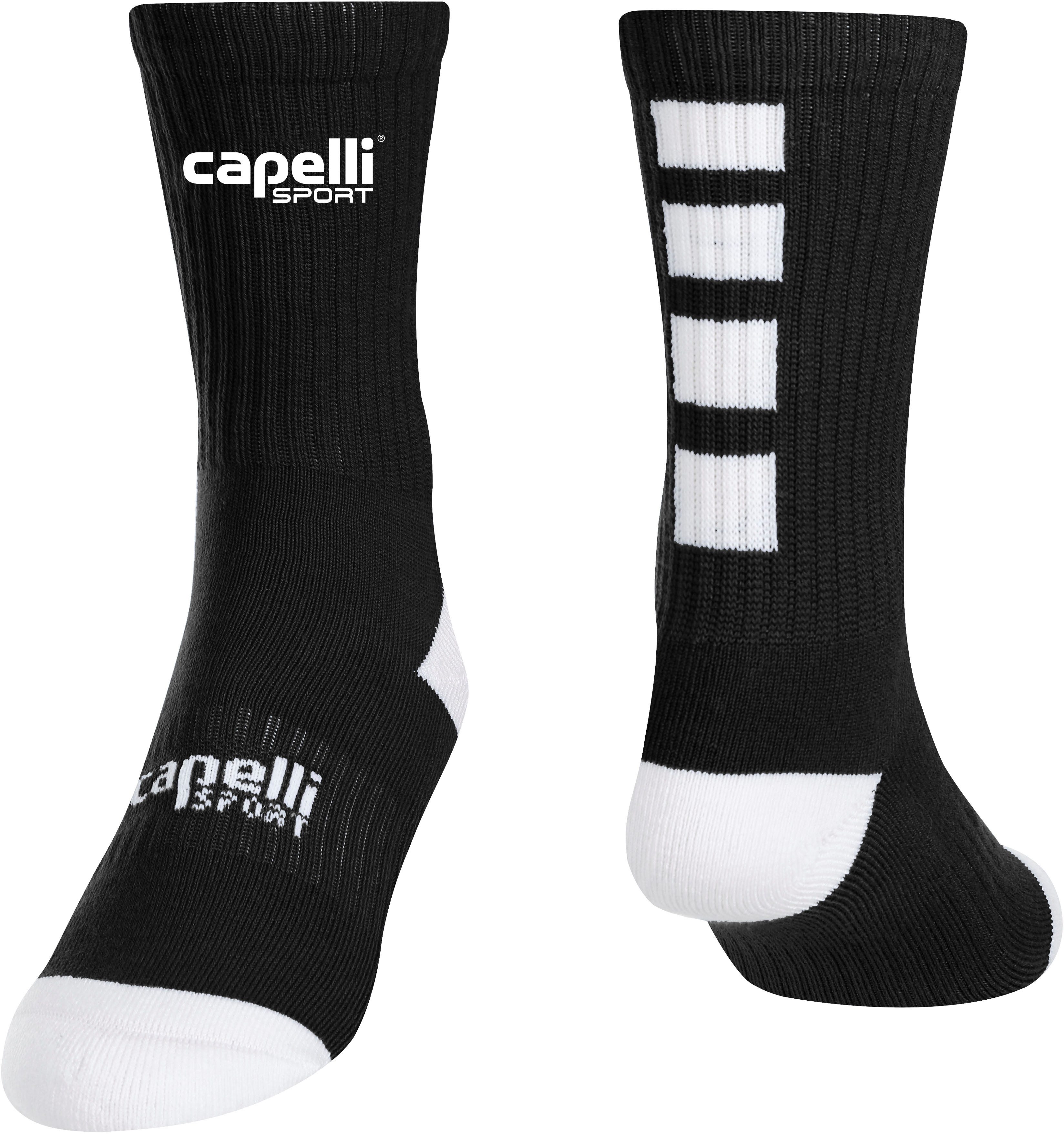 Capelli Sport Sportsocken mit kontrastreichen Details