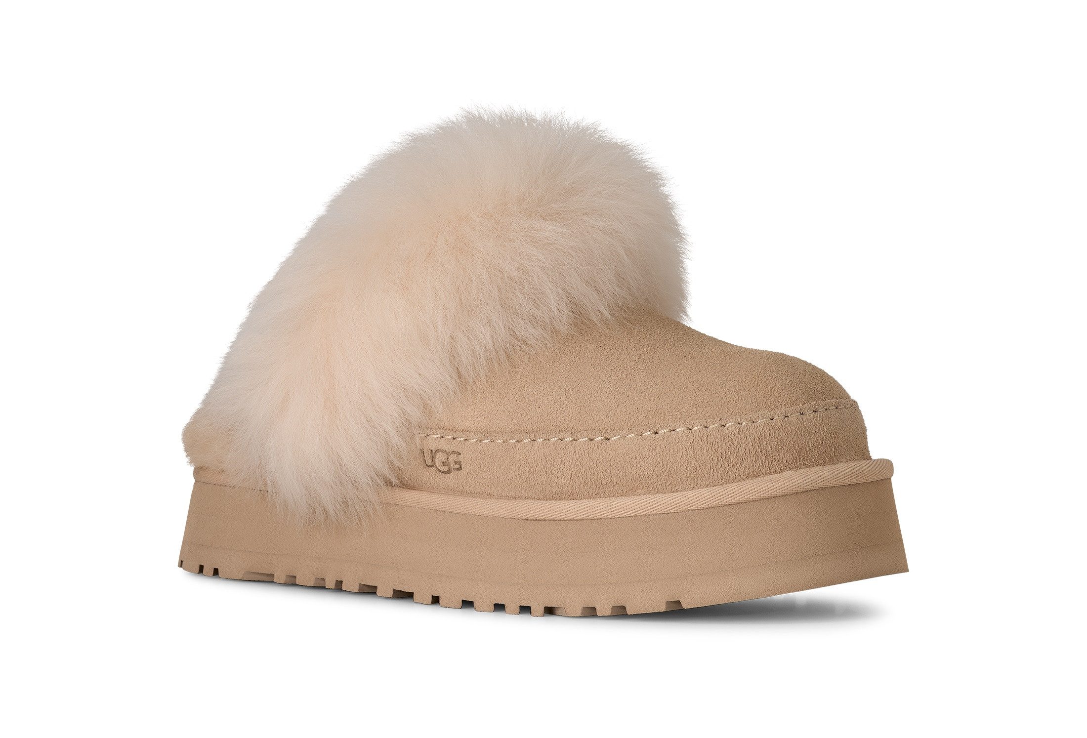 UGG Disquette Chalet Hausschuh Homeslippers, Pantoffel, Clog mit Plateausohle