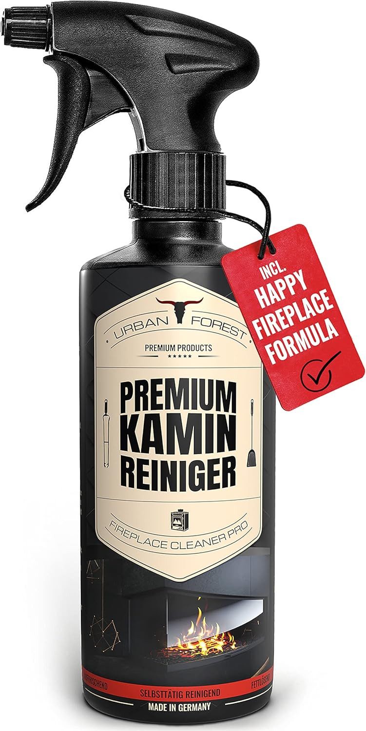 Kamin Reiniger Kaminreiniger, Ofen Glasreiniger für Kamine Reinigungsspray