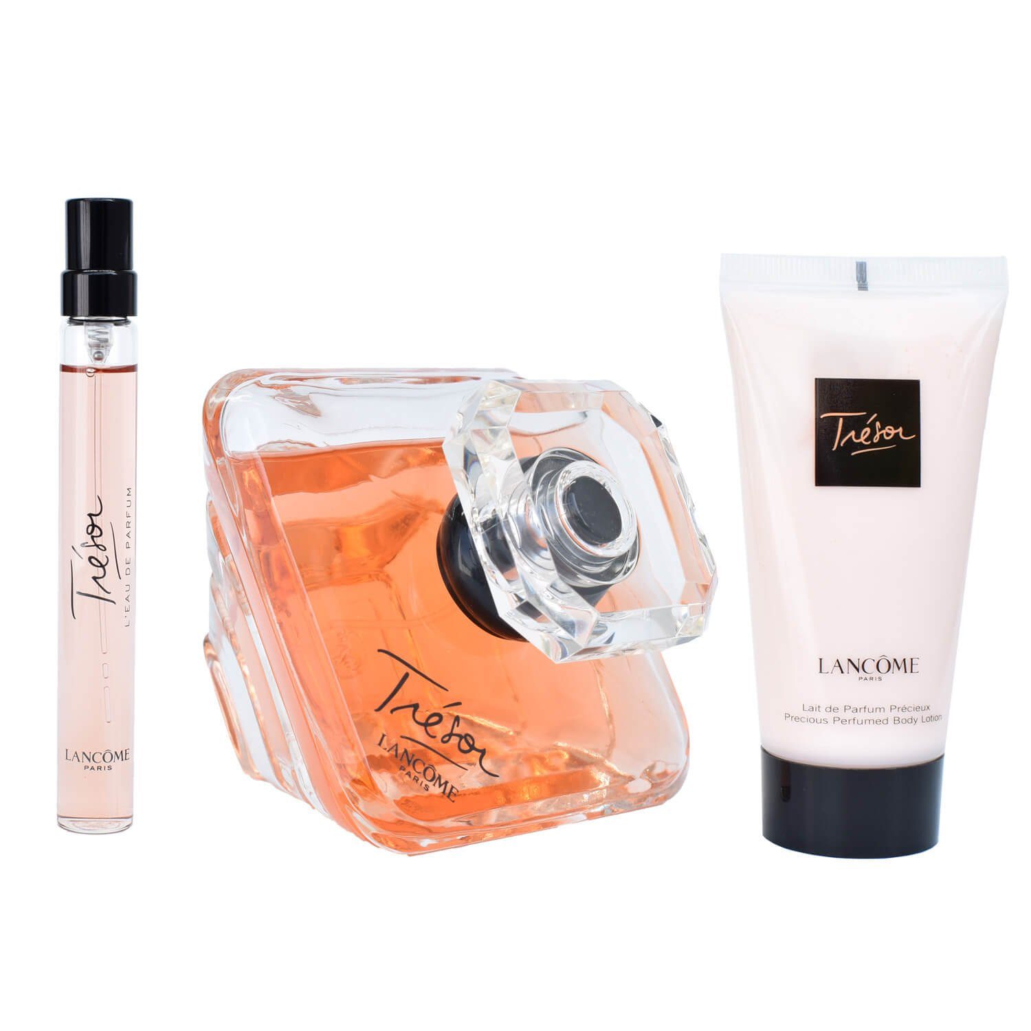 LANCOME Duft-Set Tresor Eau de Parfum 100 ml + 10 ml Stick + 50 ml Bodylotion