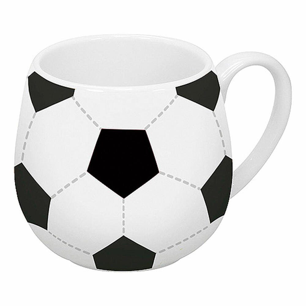 Könitz Becher Fußball Kuschelbecher 420 ml, Porzellan