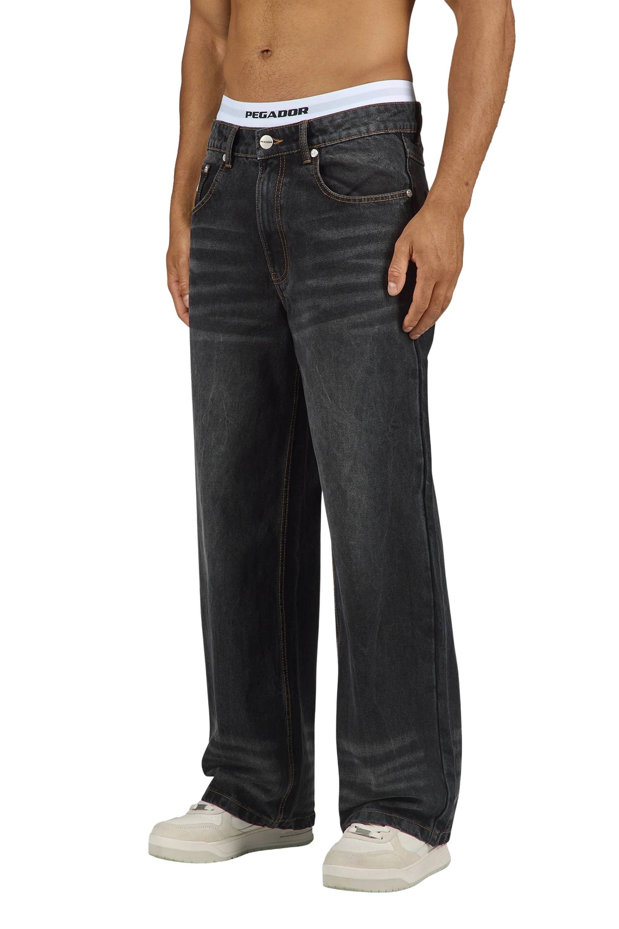 PEGADOR Loose-fit-Jeans Jeans Pegador Axas Loose 5-Pocket-Style günstig online kaufen