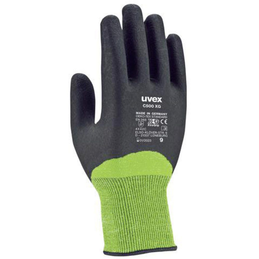 Schnittschutzhandschuhe uvex C500 XG 6060010 Schnittschutzhandschuh Größe (Handschuhe): 10 EN