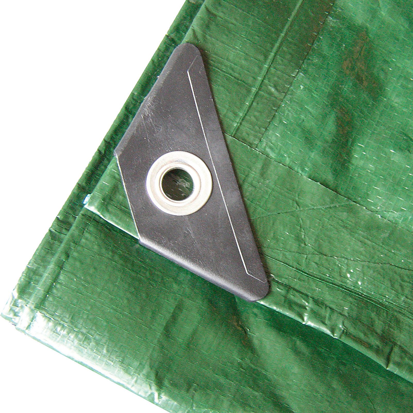Thumbnail - DEMA Schutzplane PE - Gewebeplane / Abdeckplane grün 5x8m 140g/m² (1-St)