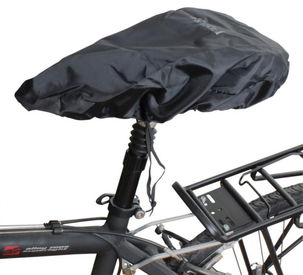 Ventura Fahrradsattel Ventura Sattel-Regenüberzug, Universalgröße, schwarz