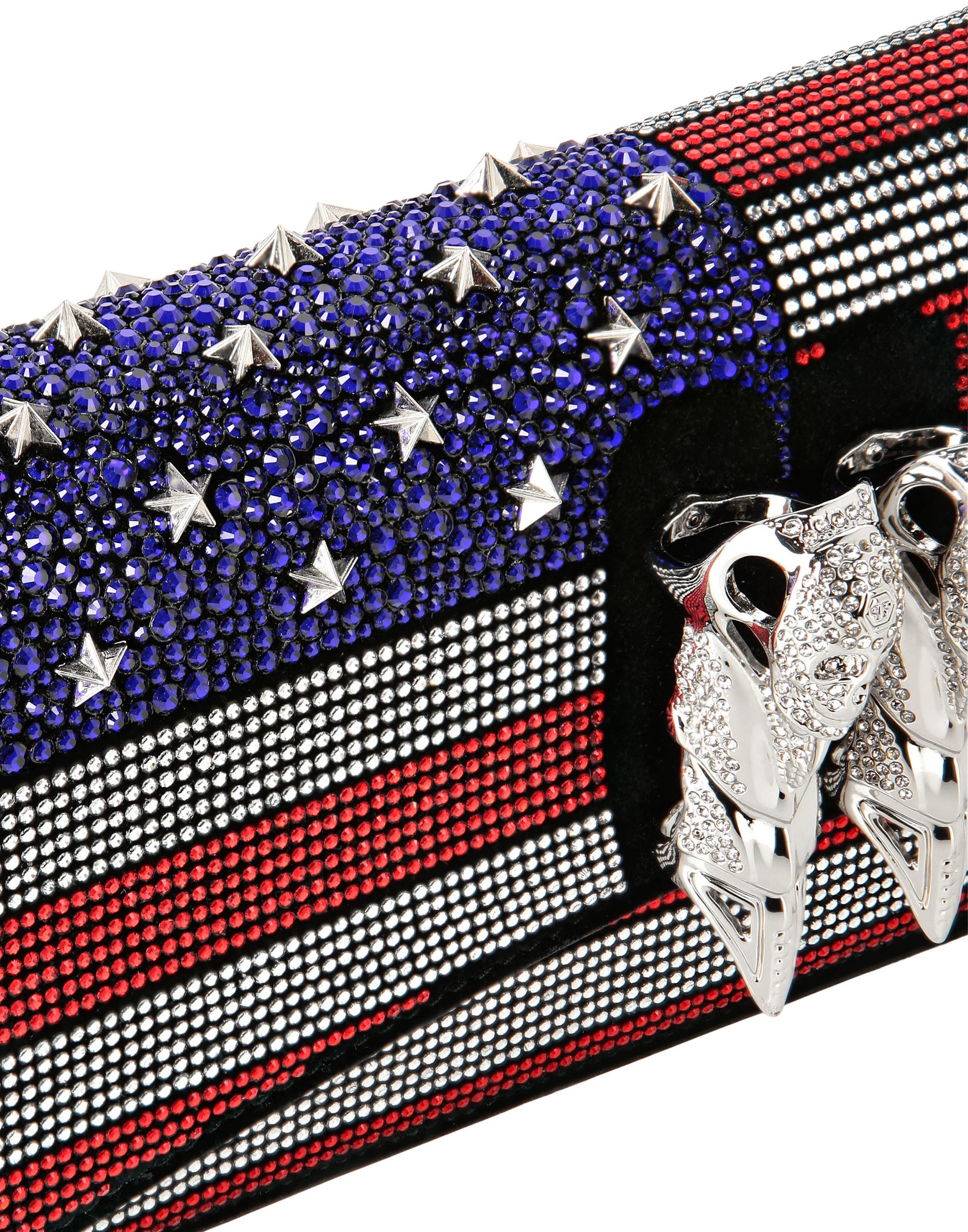 PHILIPP PLEIN Clutch Eagle Verziert