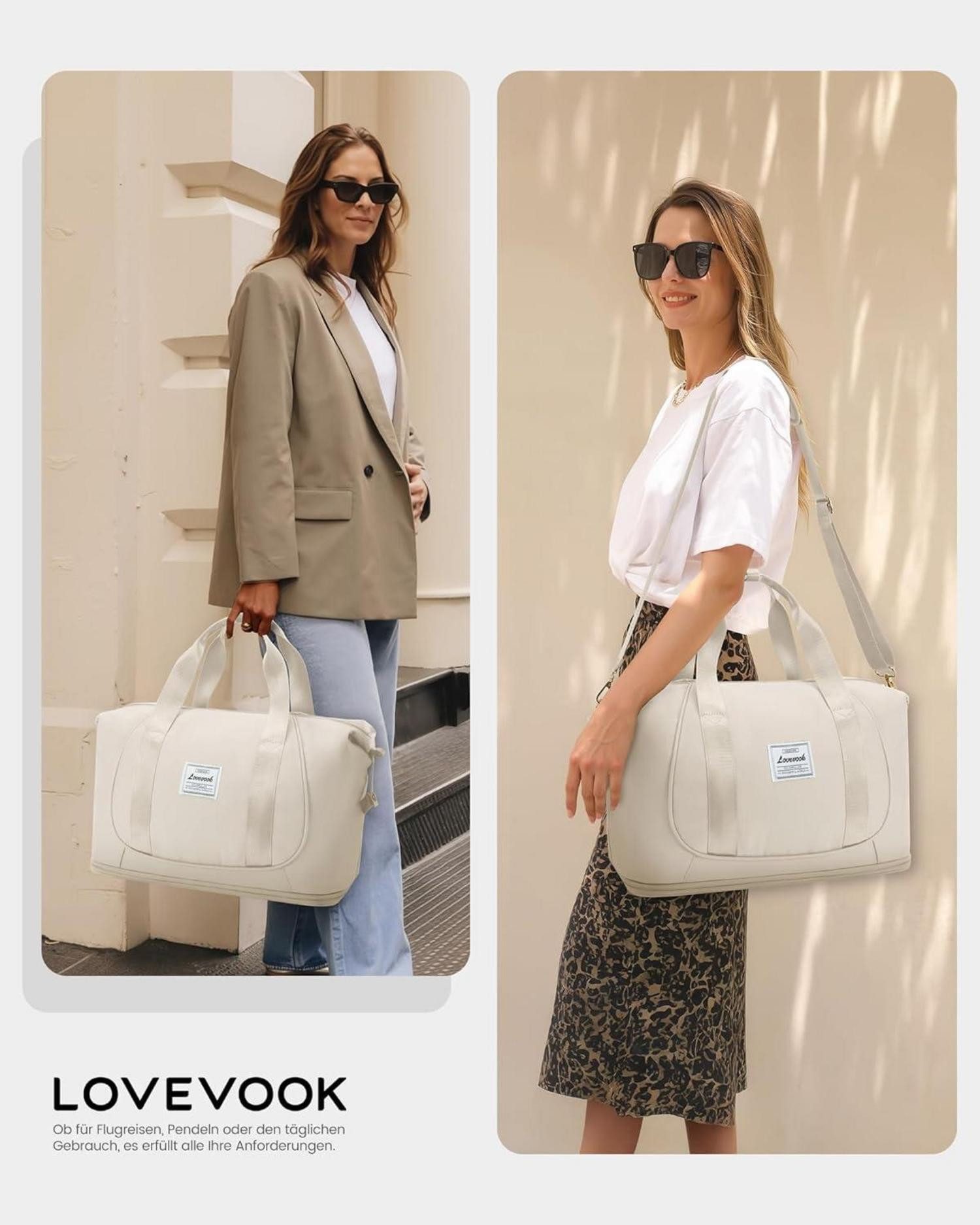 LuxusKollektion Reisetasche Ryanair Handgepäck Tasche 40x20x25 günstig online kaufen