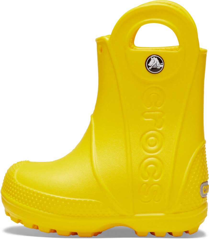Crocs Toddler Handle It Rain Boot Gummistiefel Regenstiefel, Matschstiefel mit reflektierenden Logos