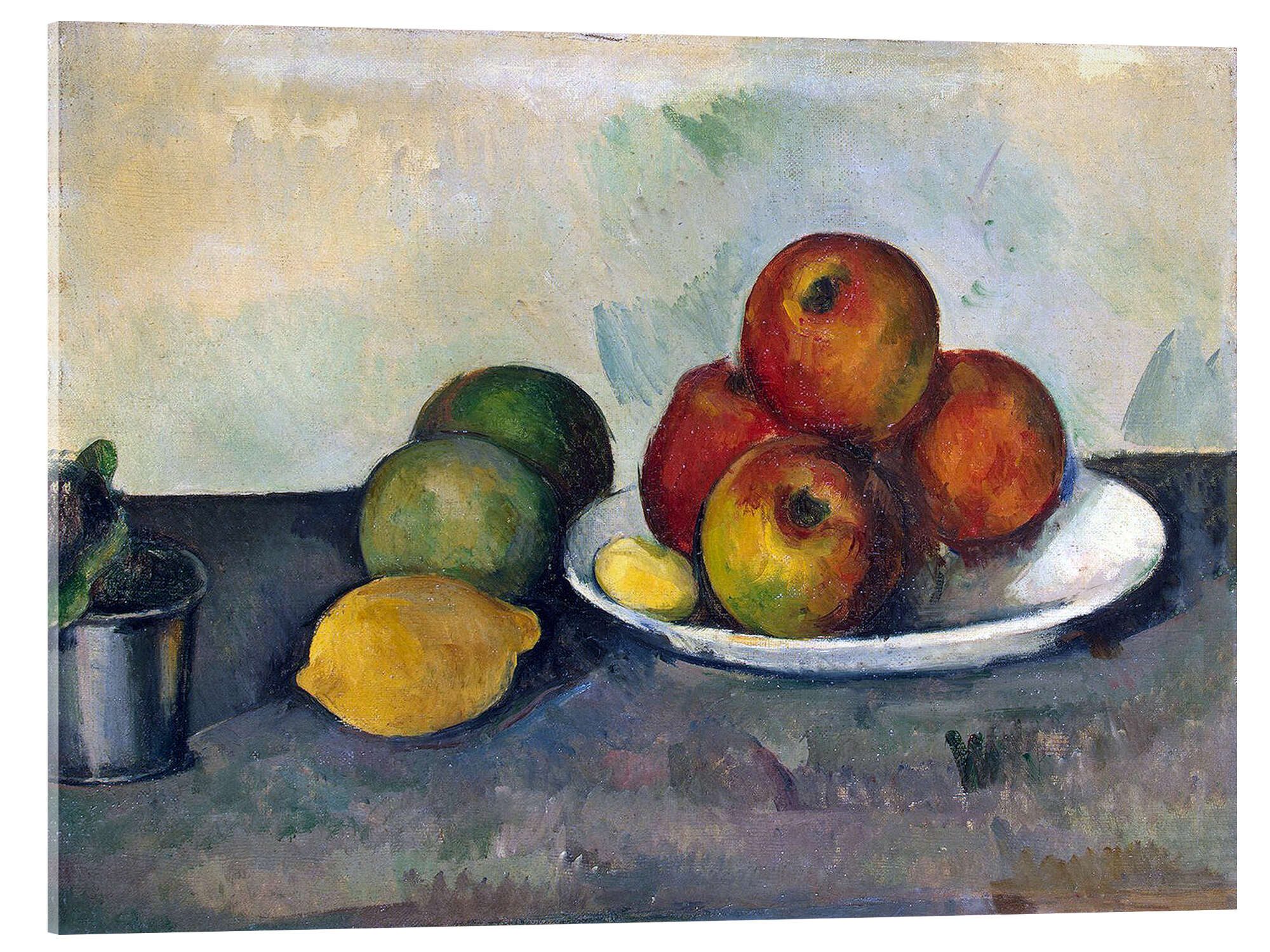 Posterlounge Acrylglasbild Paul Cézanne, Äpfel, Malerei