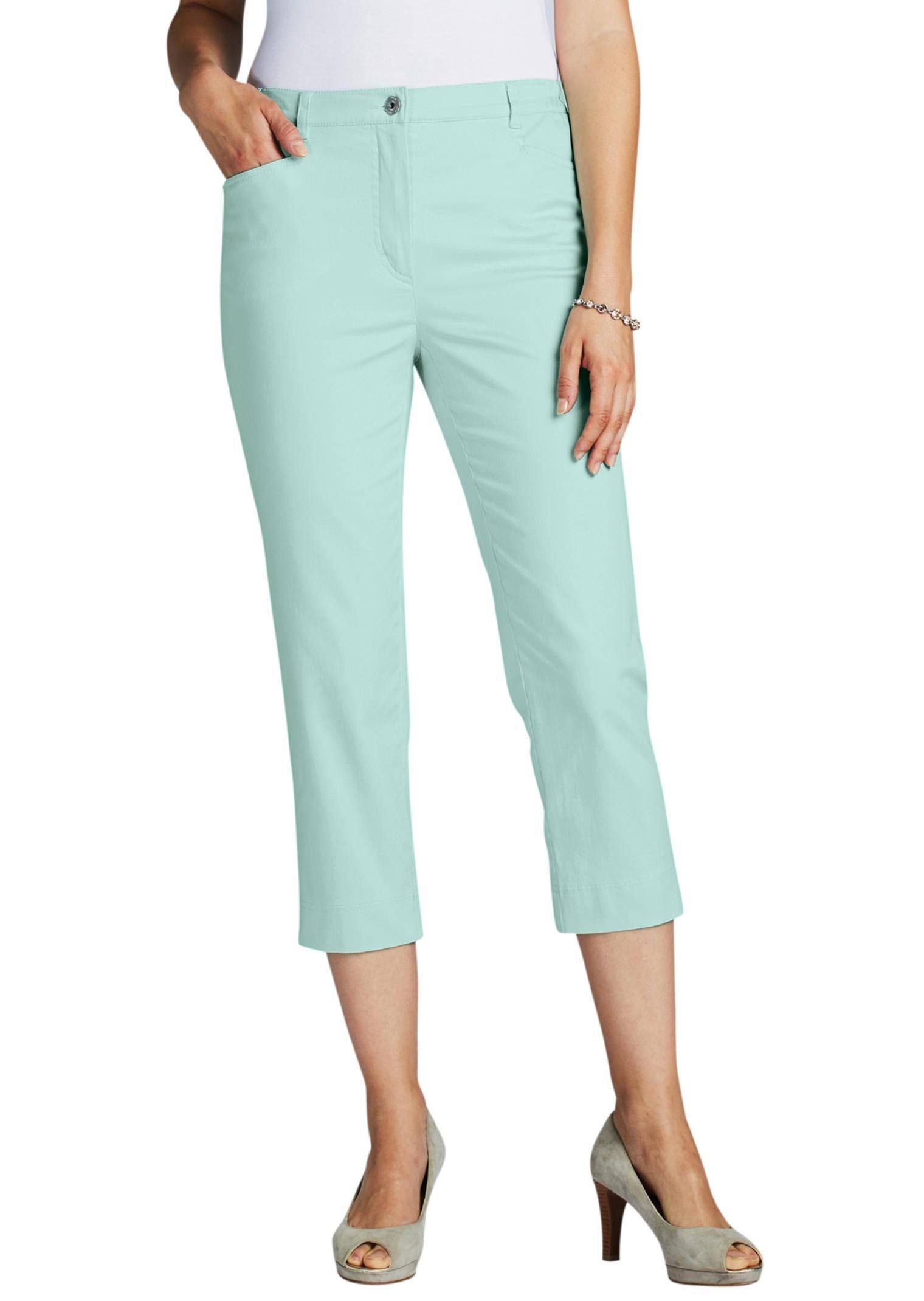 GOLDNER 7/8-Caprijeans Kurzgröße: Leichte 7/8 Baumwoll-Hose günstig online kaufen